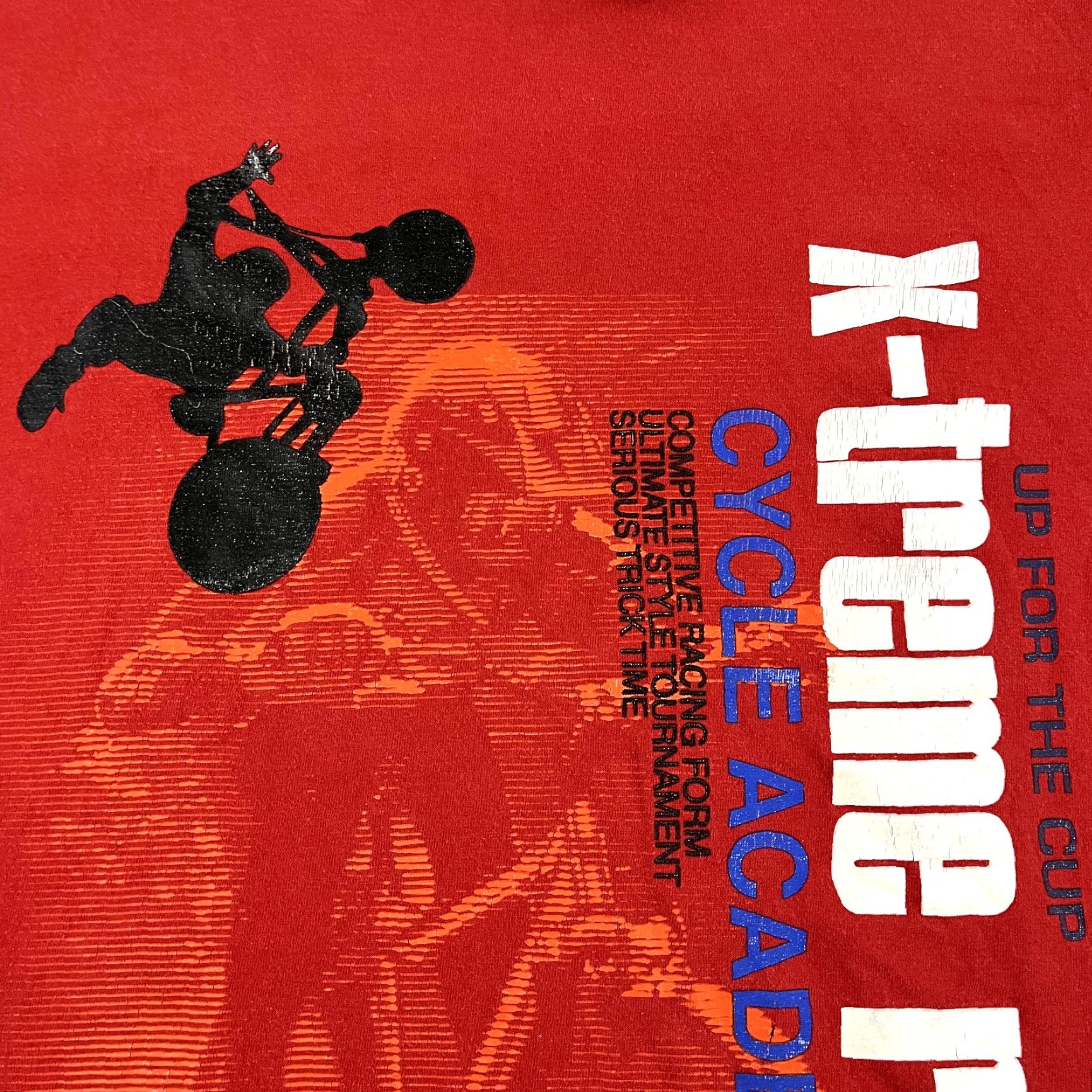Vintage VINTAGE No Boundaries T-Shirt Men Medium Graphic Print BMX Cycle Academy 2000s Y2K Size US M / EU 48-50 / 2 - 2 Thumbnail