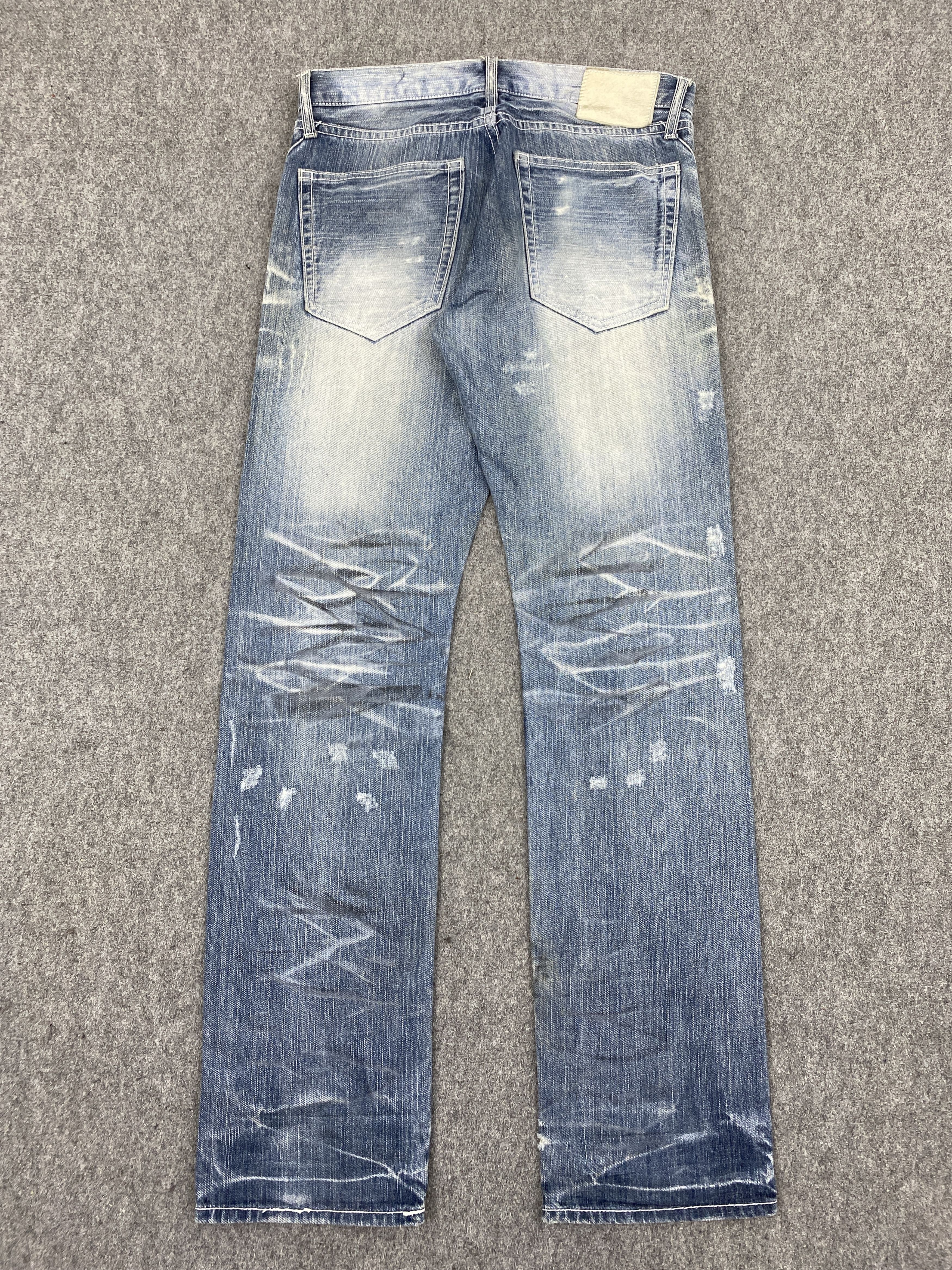 If Six Was Nine Vintage Japanese Brand Faded Blue jeans DP2747 Size US 32 / EU 48 - 3 Thumbnail