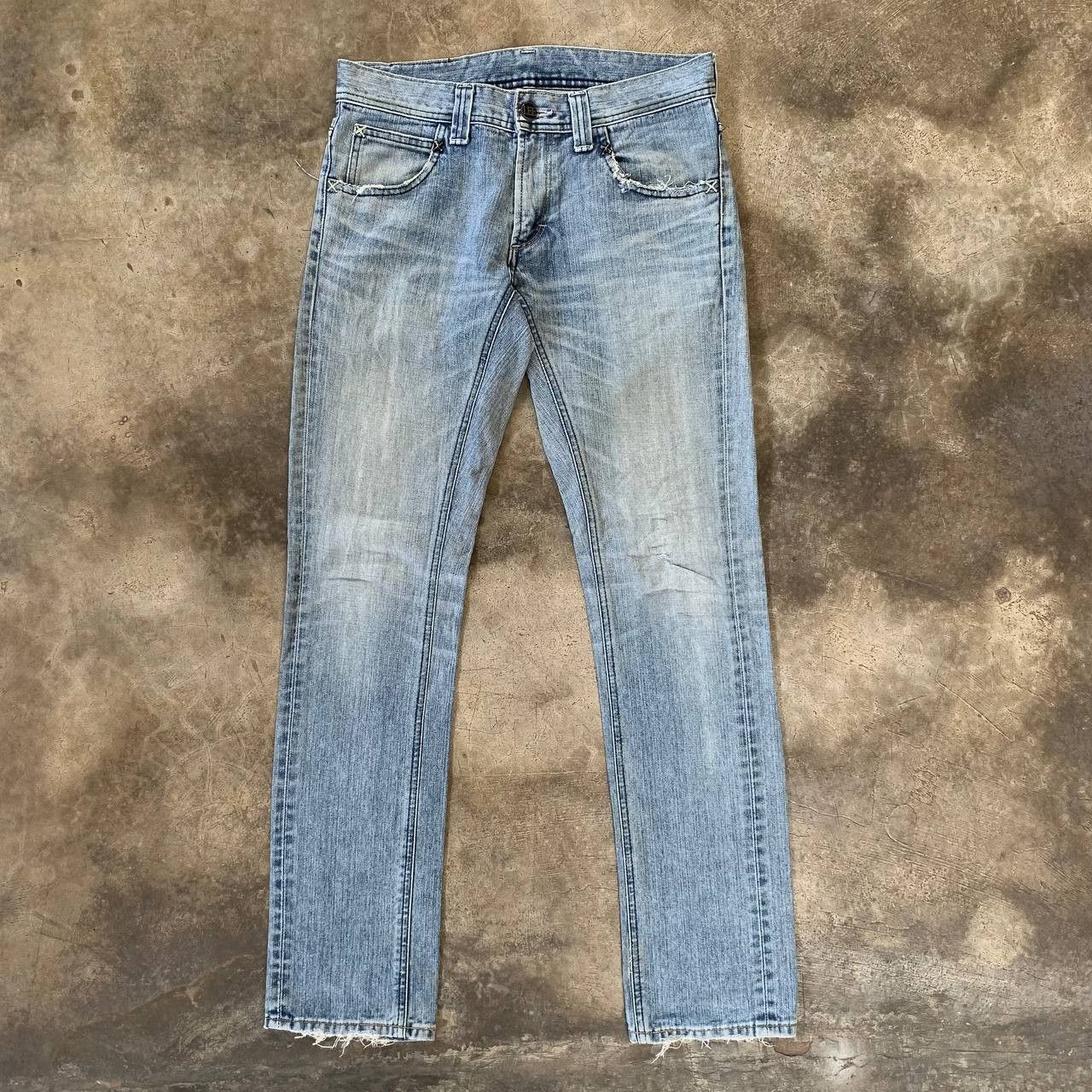 Lee Women Lee Riders Jeans Light Blue Wash Denim Size 32" / US 10 / IT 46 - 1 Thumbnail