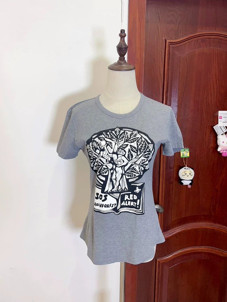 Vivienne Westwood Vivienne Westwood Pink floral short-sleeved T-shirt Size XS / US 0-2 / IT 36-38 - 1 Thumbnail