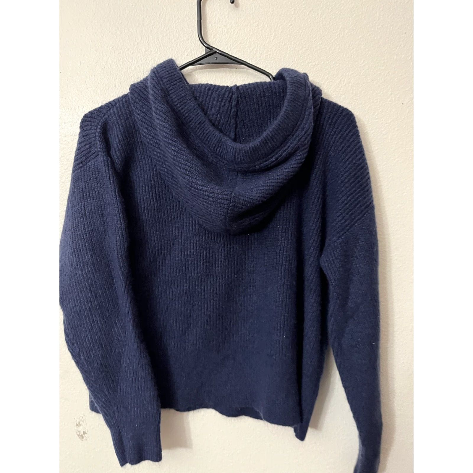 Lucky Brand Lucky Brand Hoodie Womens XS Blue Pullover Long Sleeve Knit Casual Size XS / US 0-2 / IT 36-38 - 2 Thumbnail