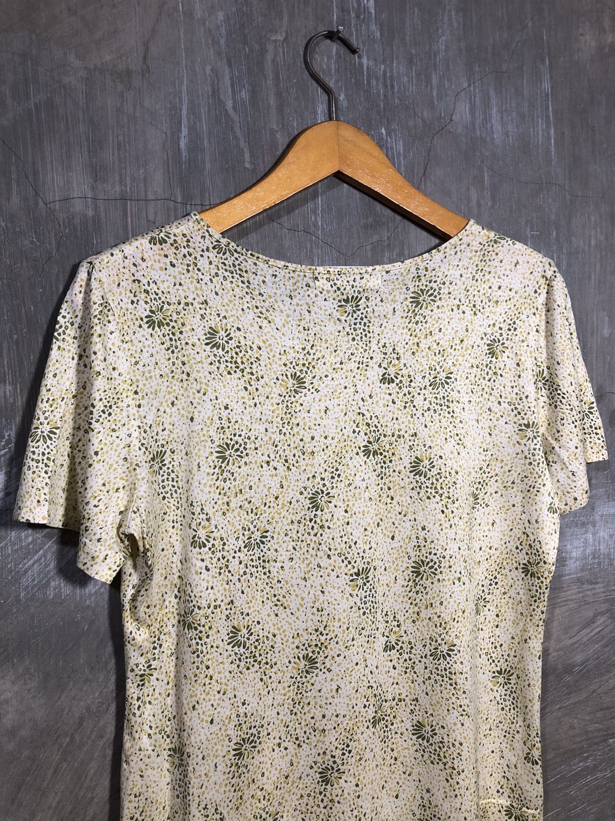 Chloe × Designer Vintage Chloe Floral Tshirt Size S / US 4 / IT 40 - 6 Thumbnail