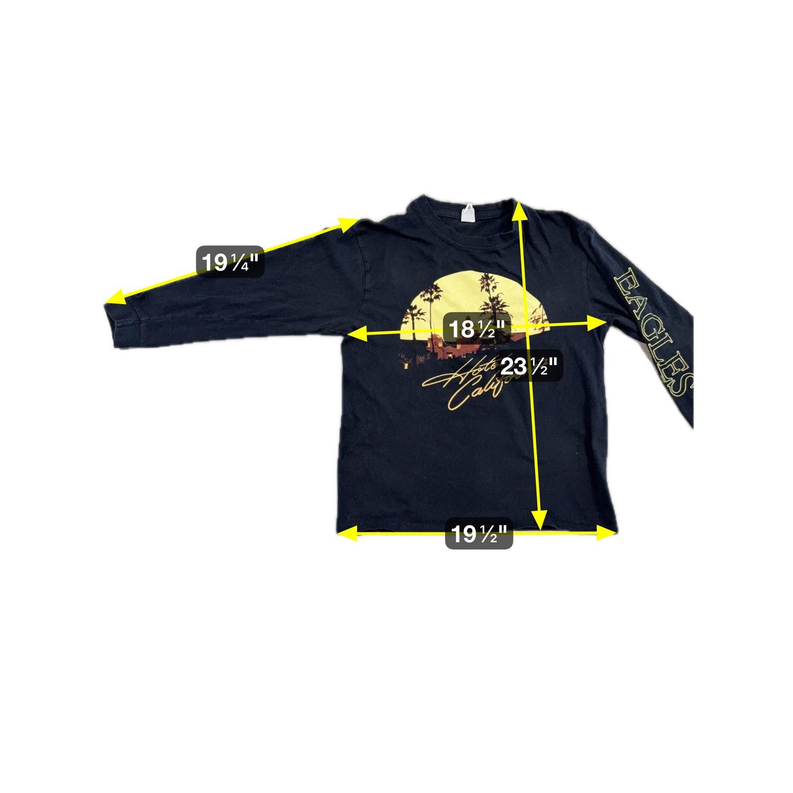 Other Official EAGLES Hotel California Long Sleeve Tour Shirt - M Size US M / EU 48-50 / 2 - 6 Thumbnail