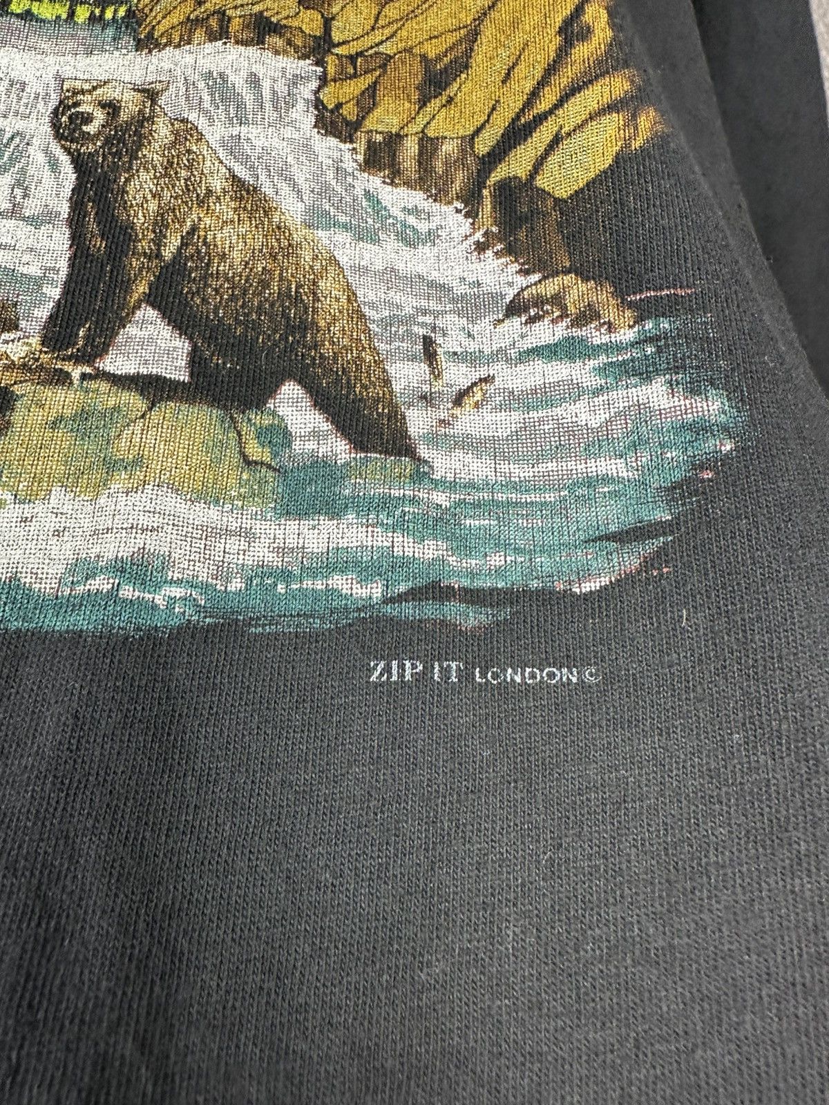 Vintage Vintage zip it London big bear single stitch t-shirt Size US XL / EU 56 / 4 - 4 Thumbnail