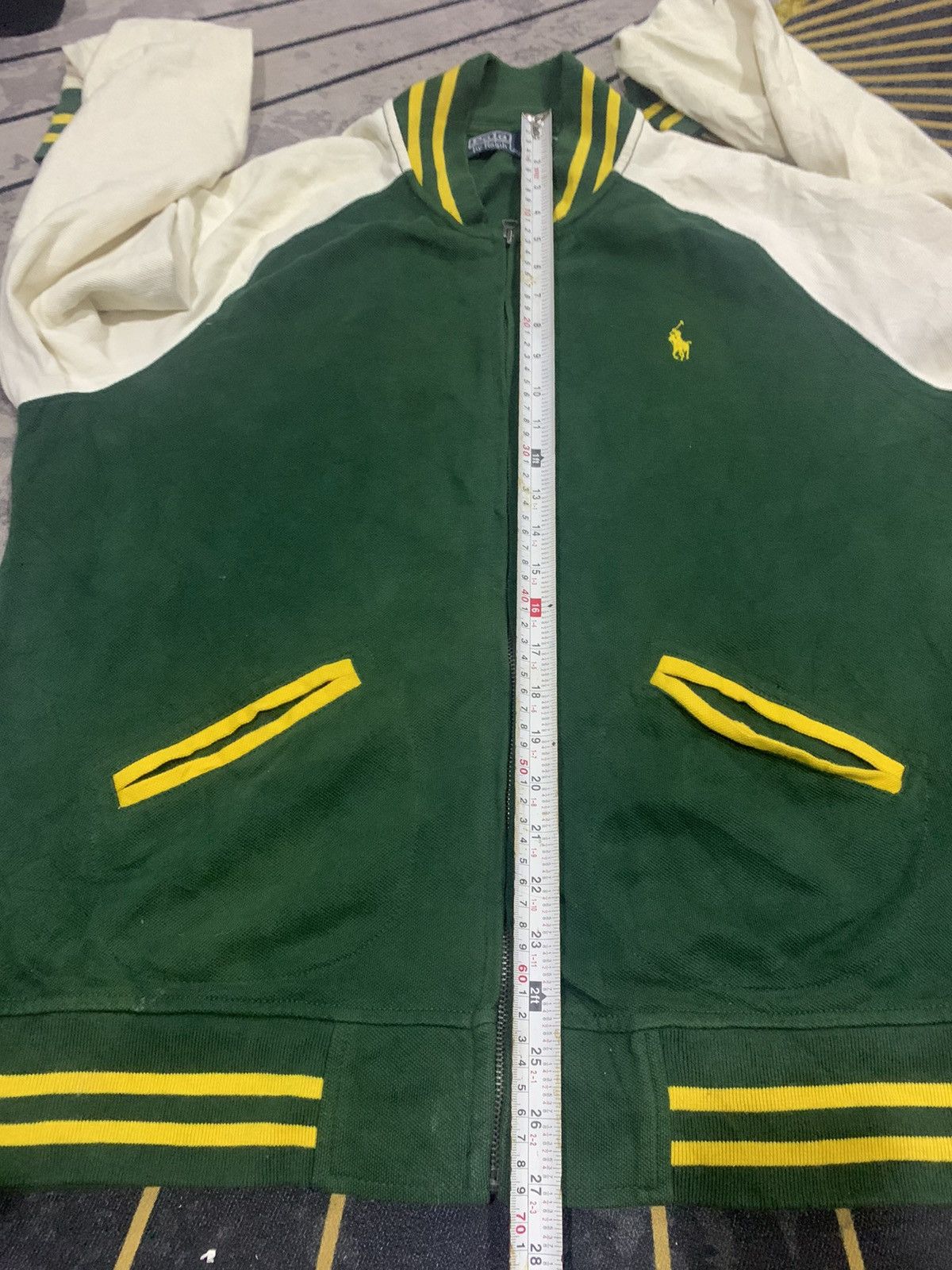 Polo Ralph Lauren × Vintage VINTAGE!! Sweater Bomber POLO RALPH LAUREN Size US XL / EU 56 / 4 - 8 Thumbnail