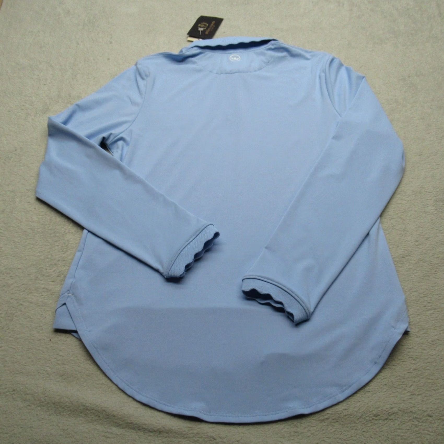 Peter Millar Peter Millar Polo Shirt Women Small Blue UPF 50+ Sun Protection Long Sleeve NEW Polo Shirt Women Small Blue UPF 50+ Sun Protection Long Sleeve NEW Size S / US 4 / IT 40 - 3 Thumbnail