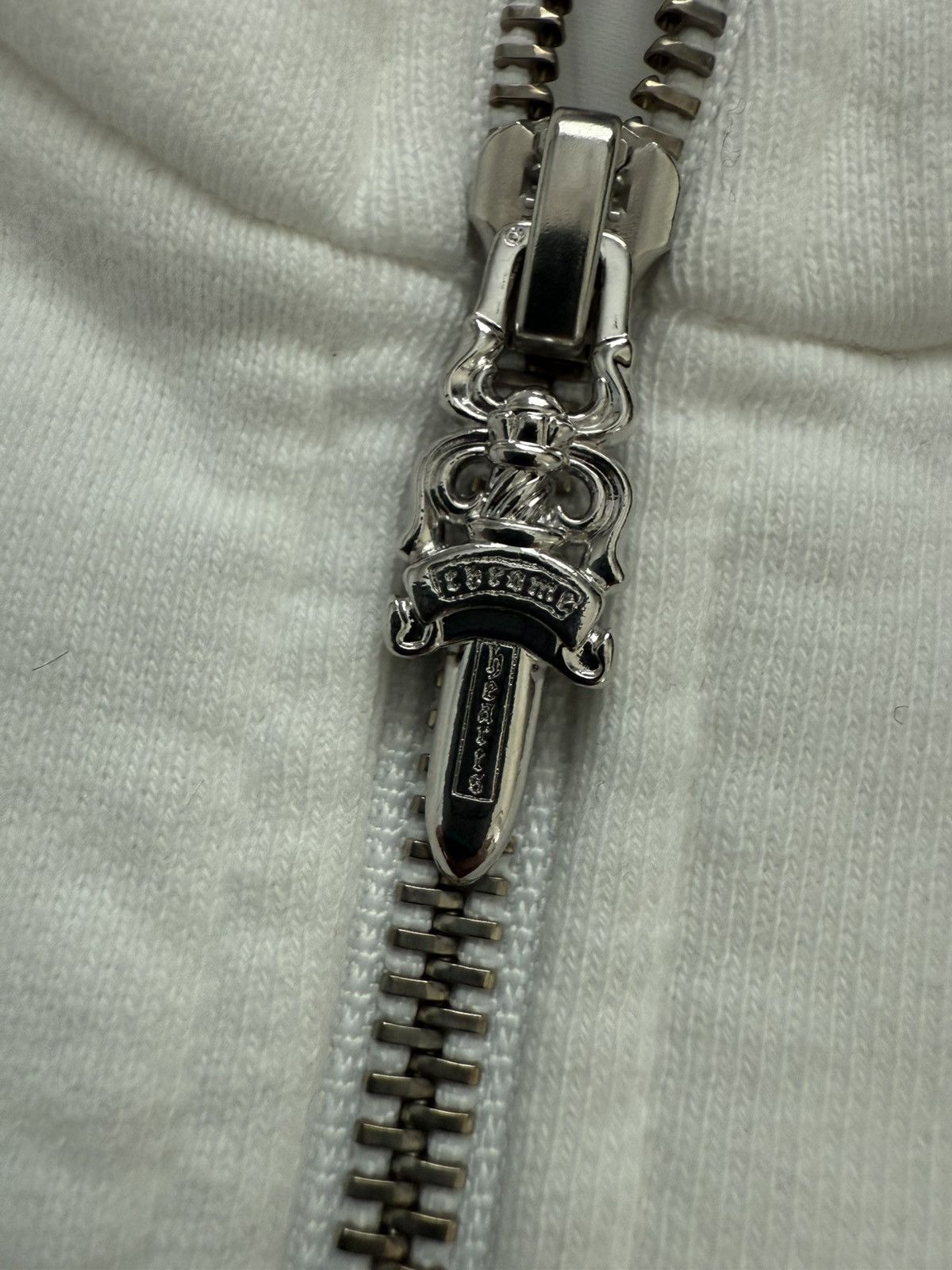 Chrome Hearts CHEETAH PATCH QUARTER ZIP DAGGER SWEATSHIRT Size US XS / EU 42 / 0 - 3 Thumbnail