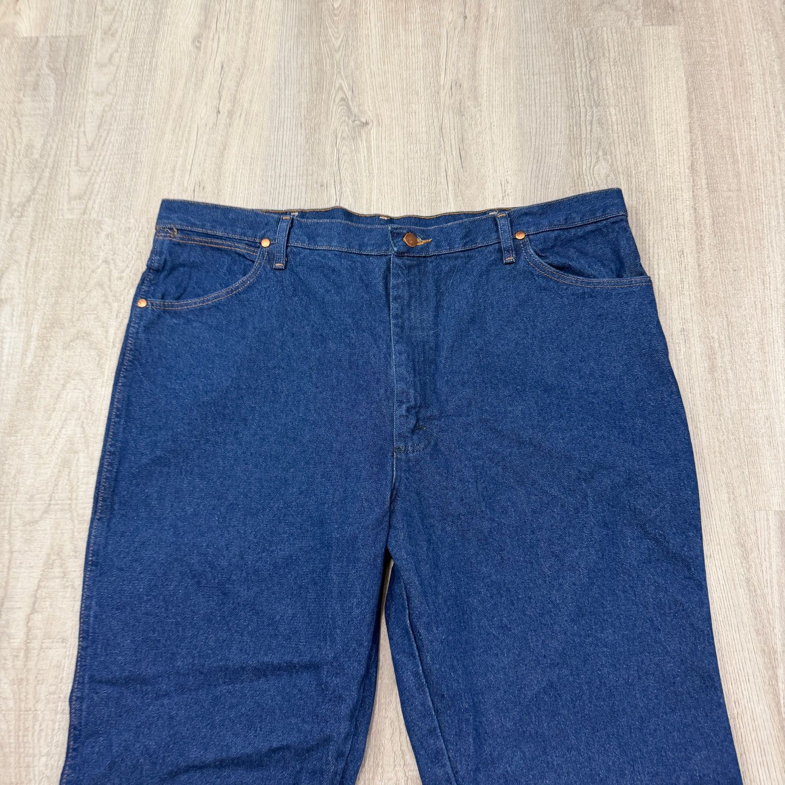Wrangler Wrangler 936 Slim Cowboy Cut Jeans Men's 42x32 Blue NEW NWT Size US 42 / EU 58 - 3 Thumbnail
