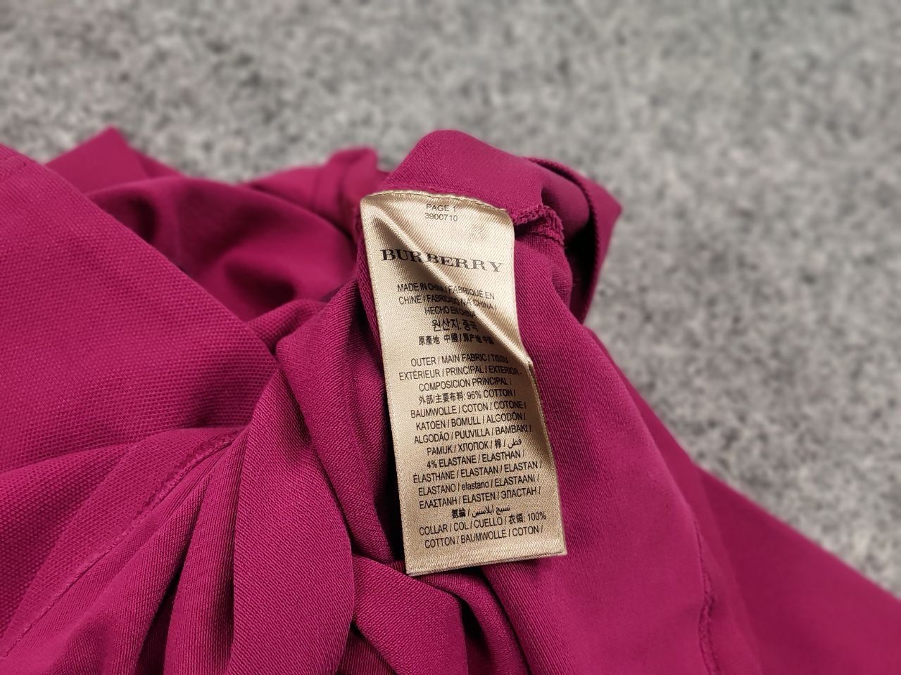 Burberry Burberry Brit light pink nova check Women Polo Long Sleeve Size S / US 4 / IT 40 - 20 Thumbnail