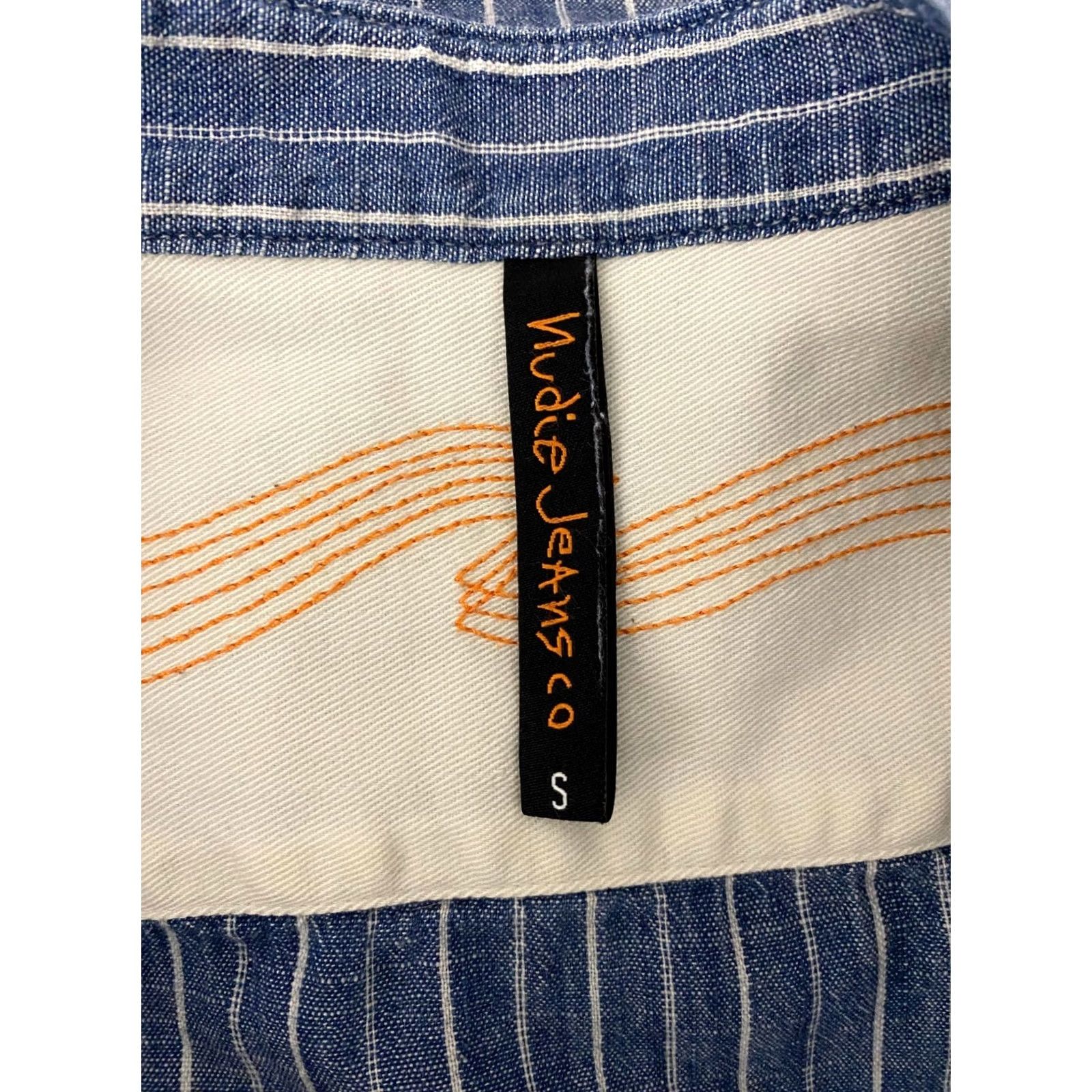 Nudie Jeans Nudie Jeans mens blue shirt S Size US S / EU 44-46 / 1 - 5 Thumbnail