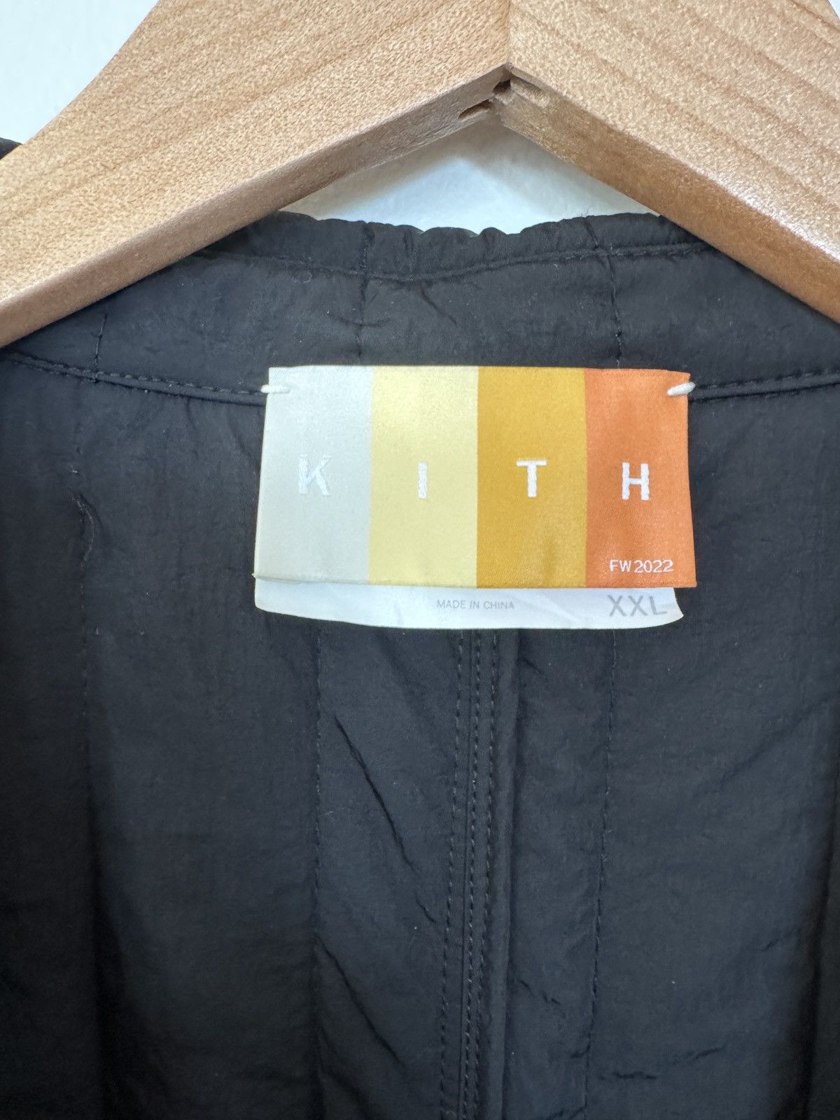 Kith Kith Bryant Quilted Overcoat Black XXL Size US XXL / EU 58 / 5 - 2 Thumbnail