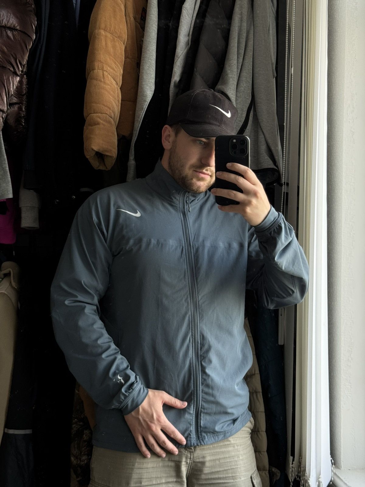 Nike × Vintage Nike Roger Federer RF Tennis Track Jacket Rare Size US L / EU 52-54 / 3 - 3 Thumbnail