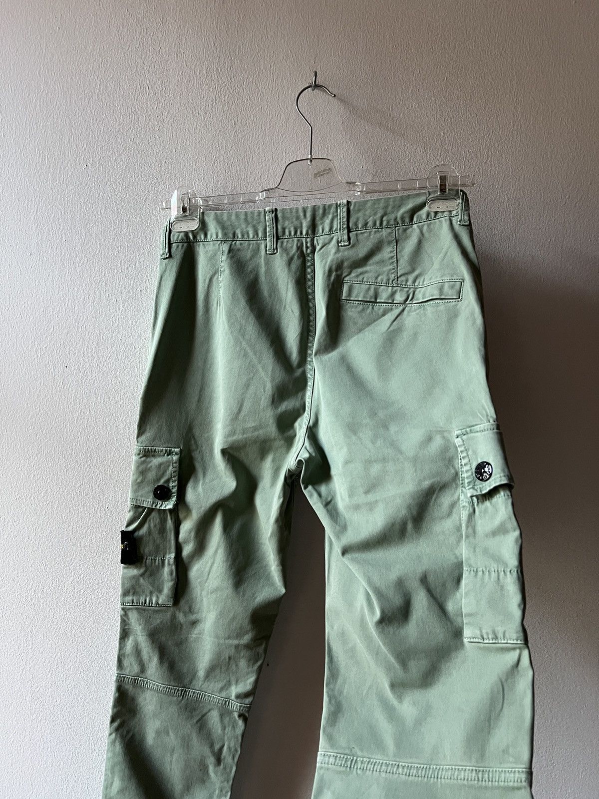 Stone Island Stone Island SL Blue Fade Out Cargo Pants Joggers Size US 30 / EU 46 - 7 Thumbnail