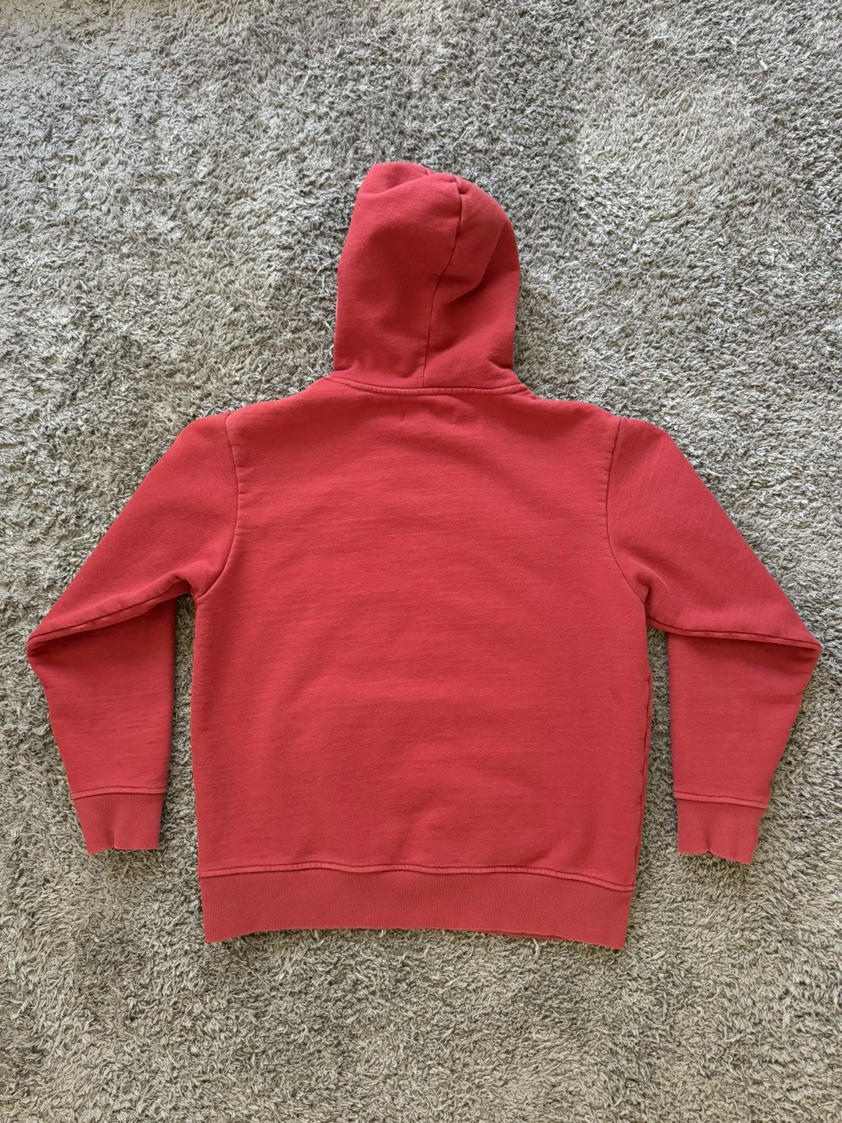 Kith × Vogue 2017 Kith x Vogue Tonal Box Logo Hoodie Pompeain Red Size M Size US M / EU 48-50 / 2 - 8 Thumbnail