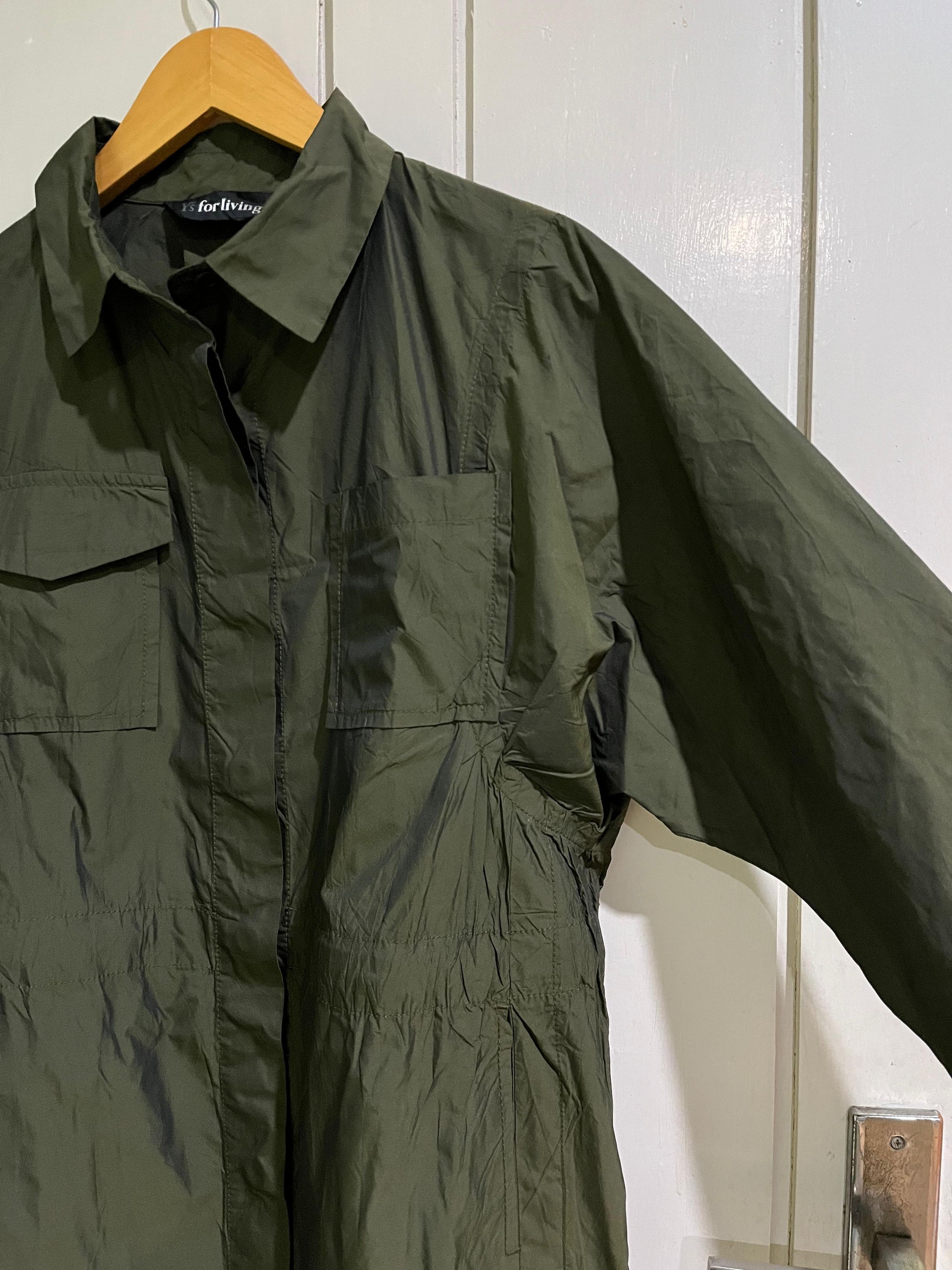 Yohji Yamamoto Yohji yamamoto y's for living long shirt parka Size US M / EU 48-50 / 2 - 4 Thumbnail