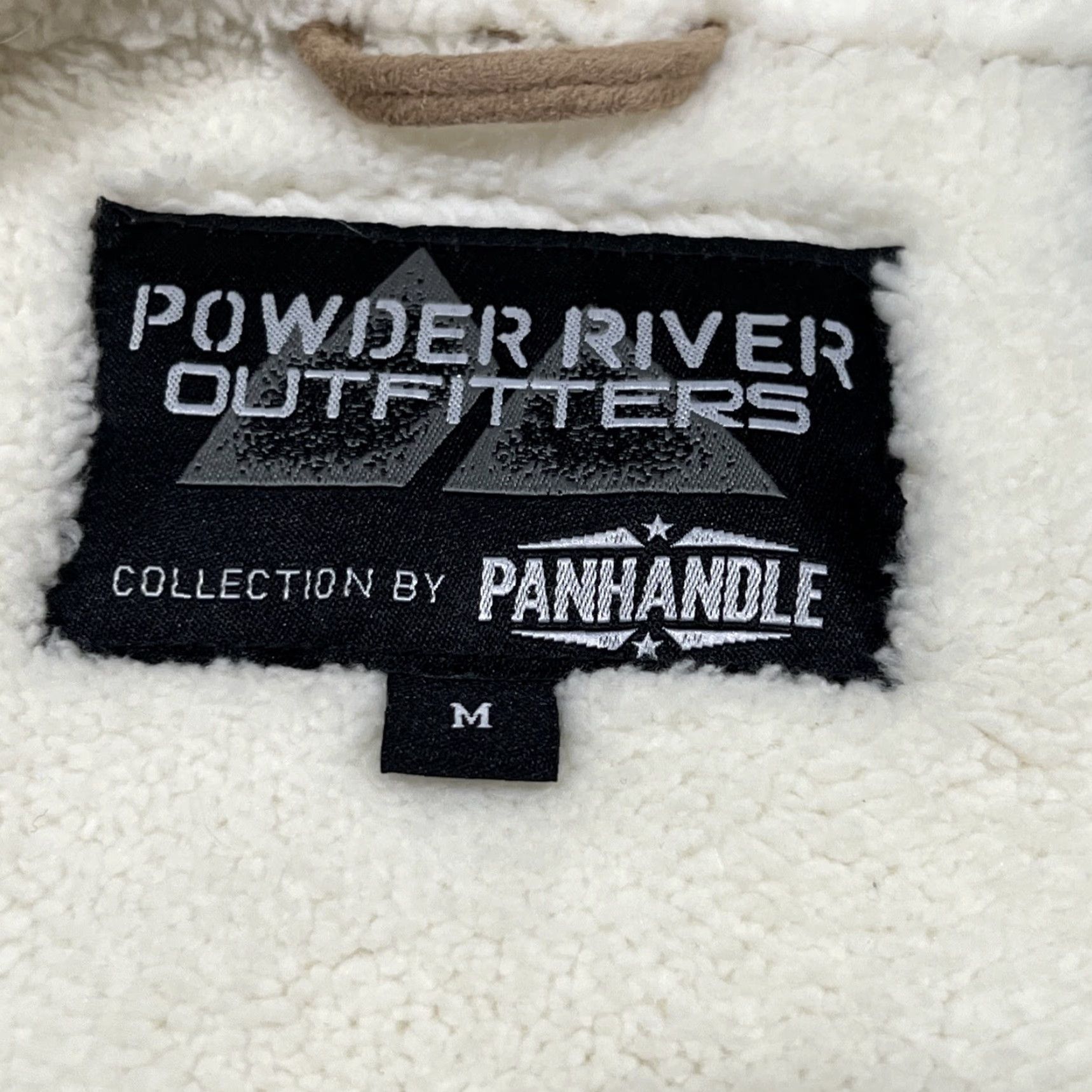 Vintage Powder River Outfitters Vest Womens Medium 58-3933 Micro Suede Tan By Panhandle Size M / US 6-8 / IT 42-44 - 6 Thumbnail