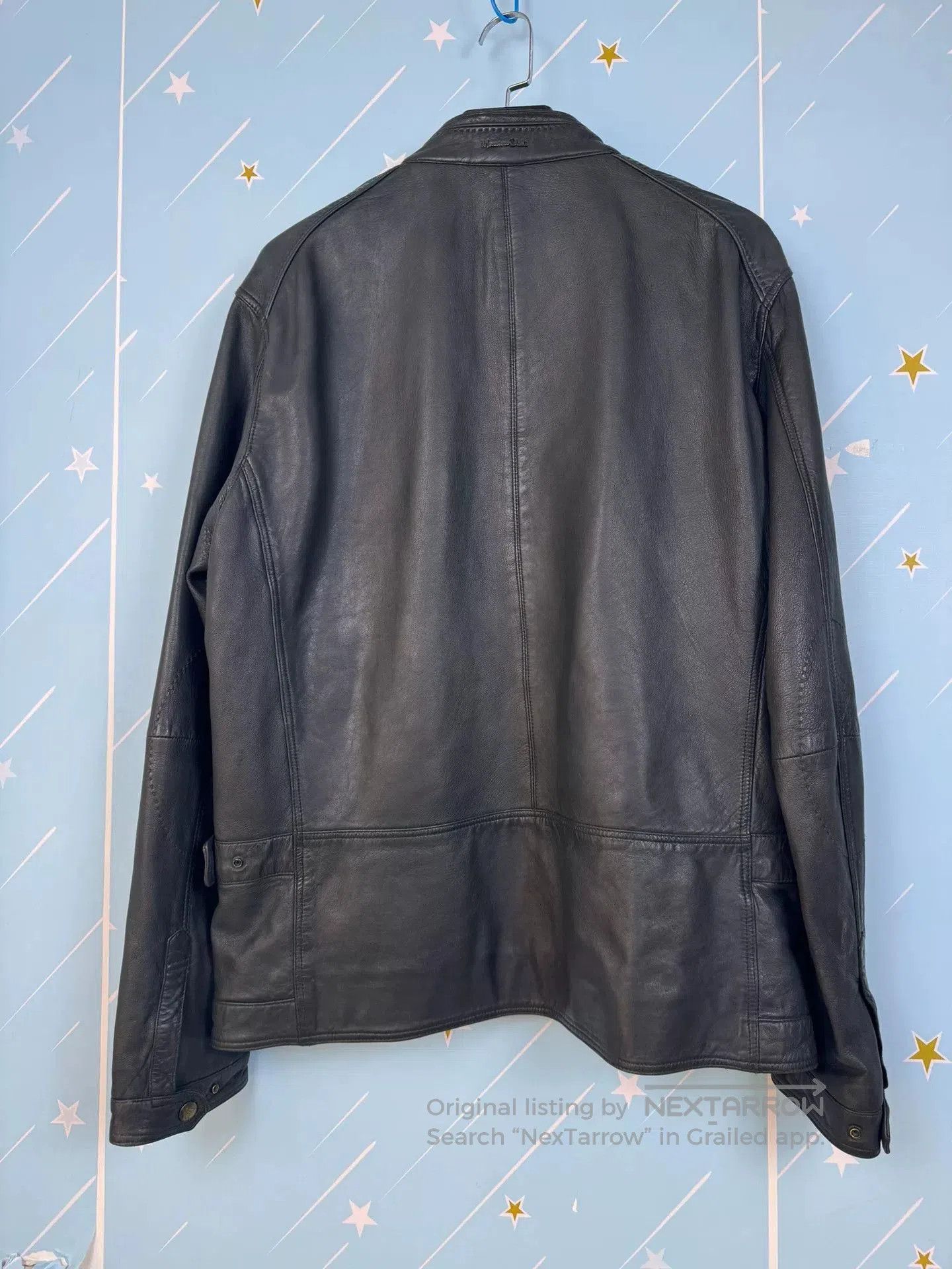 Other Genuine MD Leather Jacket for Men. Size US XXL / EU 58 / 5 - 2 Thumbnail