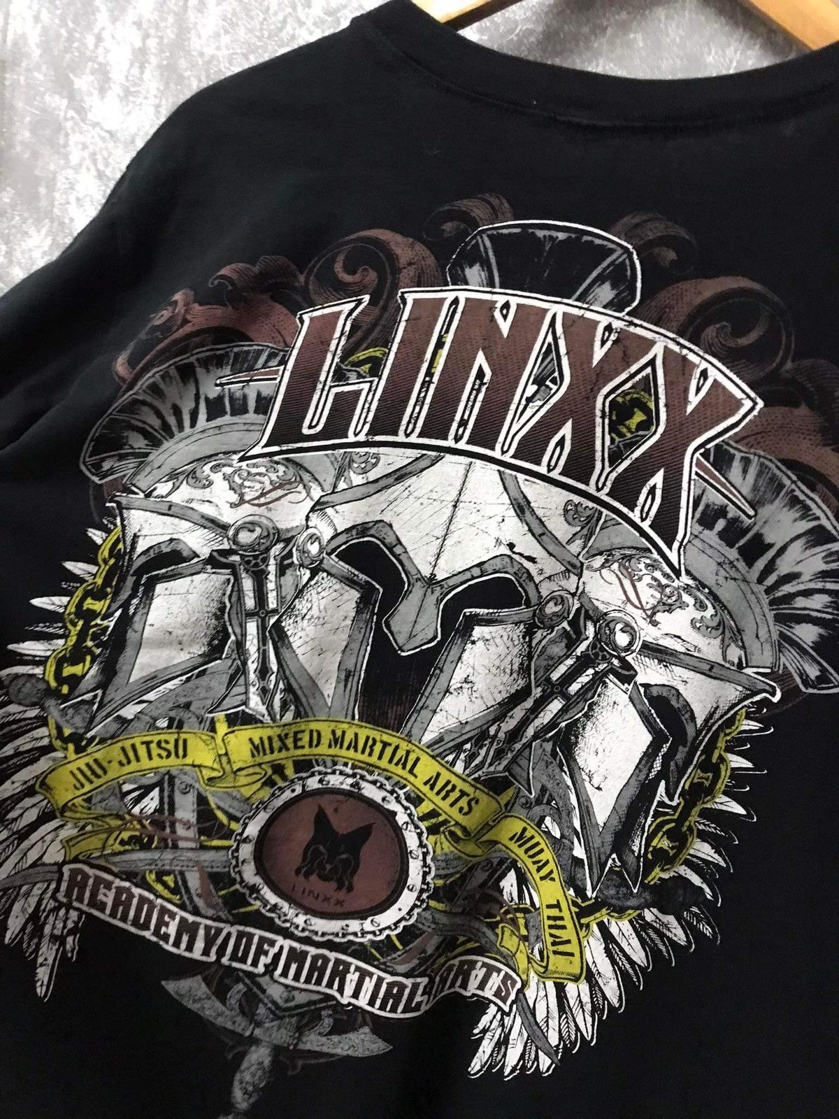 Affliction × Ed Hardy × Southpole Valor Affliction Knight Y2K Graphic Tee Size US L / EU 52-54 / 3 - 3 Thumbnail
