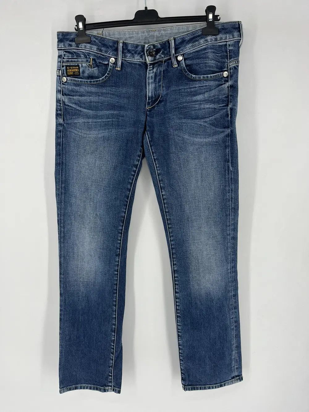 G-Star × Vintage Vintage G star Raw Denim Avant Garde Pants jeans Rick style Size US 34 / EU 50 - 1 Thumbnail