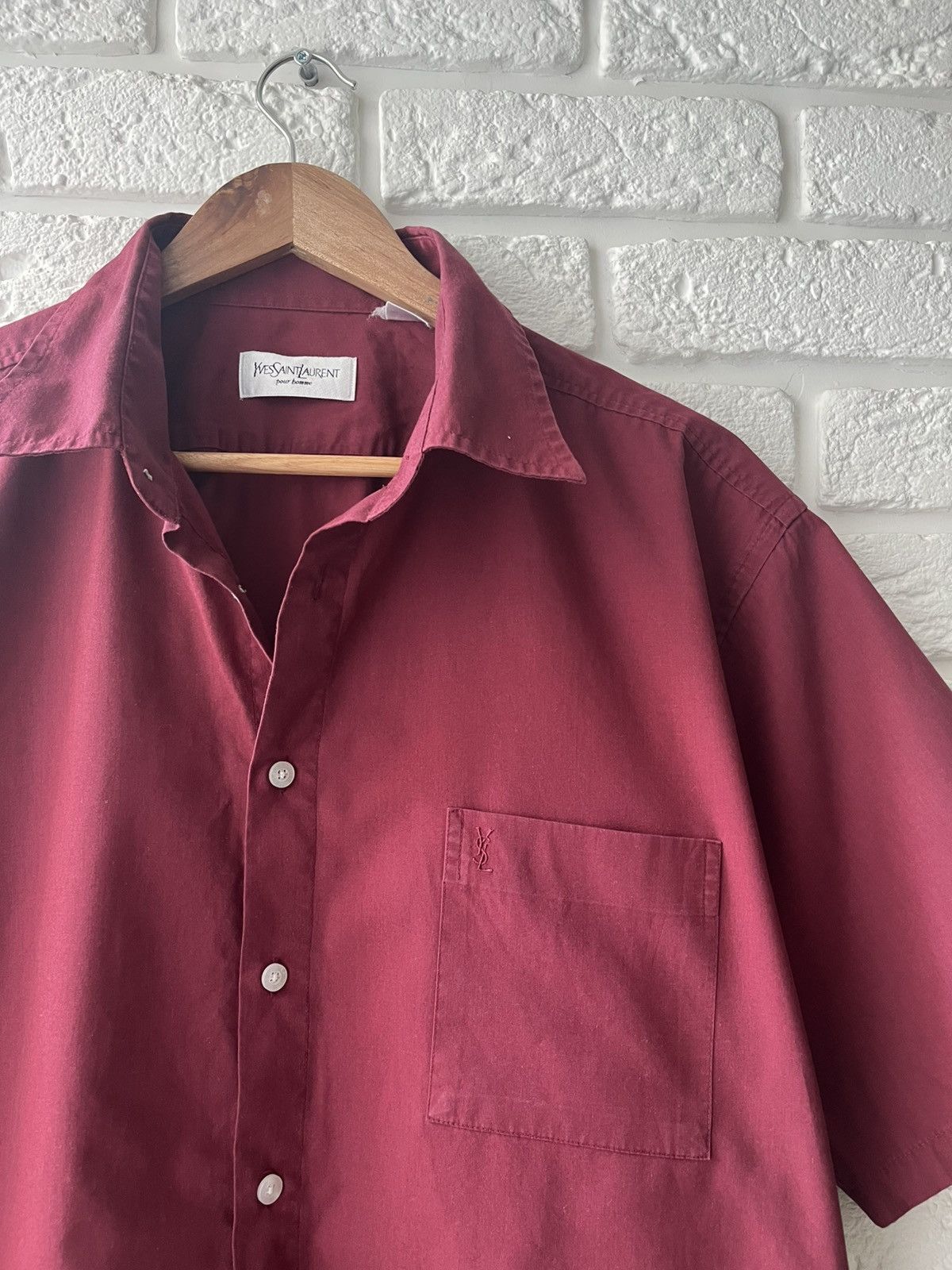 Yves Saint Laurent Vintage YSL shirt Size US XL / EU 56 / 4 - 2 Thumbnail