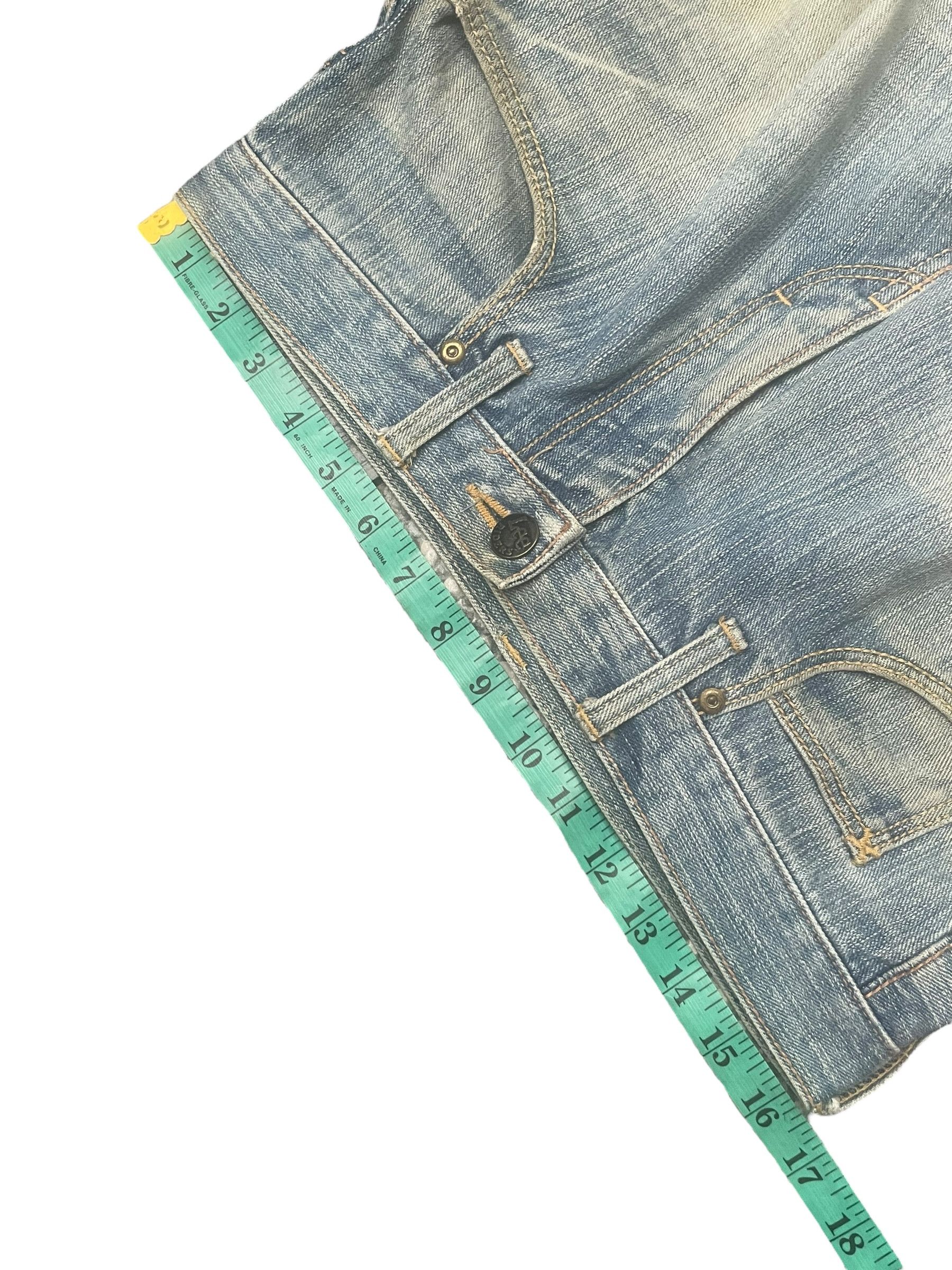 Lee Vintage Lee 101 Faded Distresed Patched Size US 32 / EU 48 - 21 Thumbnail