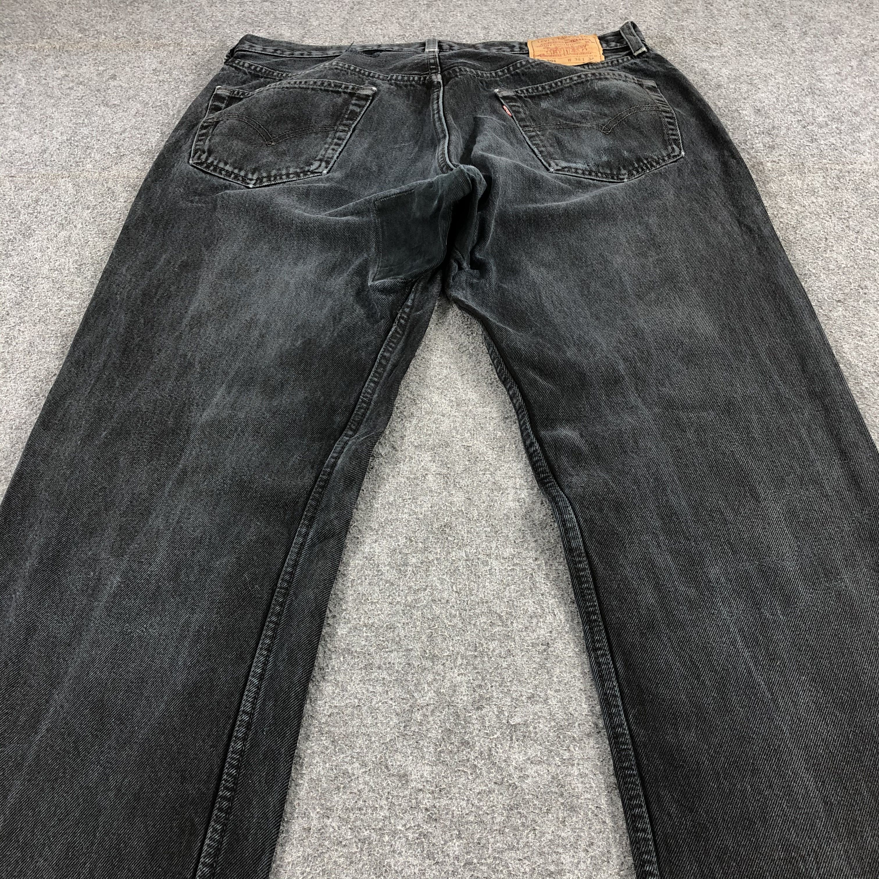 Levi's Vintage 90s Distress Levis 501 Jeans-JM1589 Size US 36 / EU 52 - 4 Thumbnail