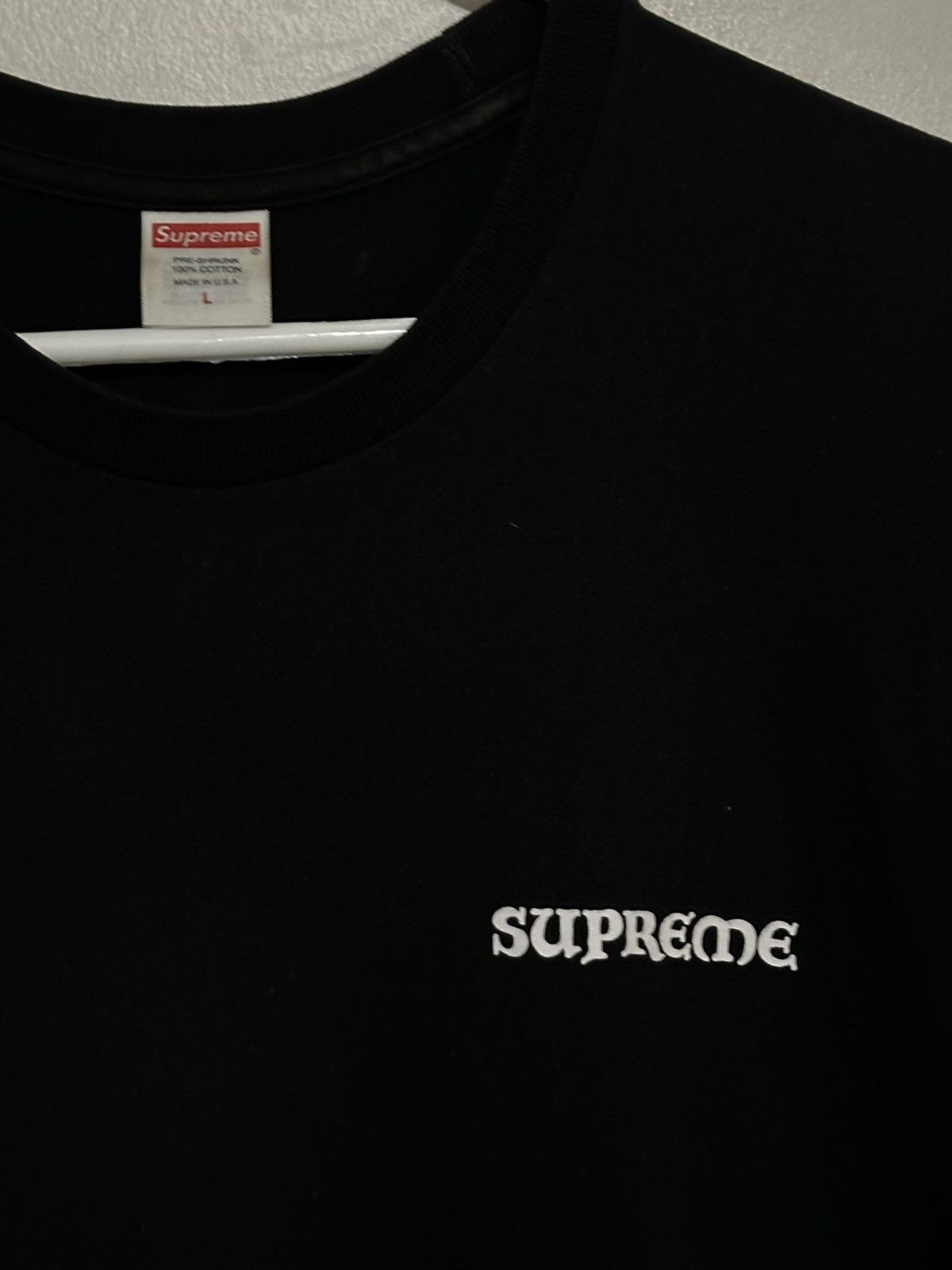 Supreme Supreme Worship Tee Size US L / EU 52-54 / 3 - 4 Thumbnail