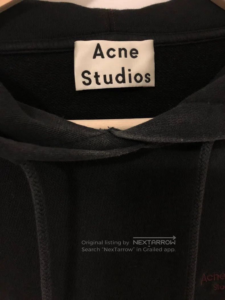Acne Studios Acne Studios Burgundy Wool Sweater, Loose Fit Size XXS / US 00 / IT 34 - 5 Thumbnail