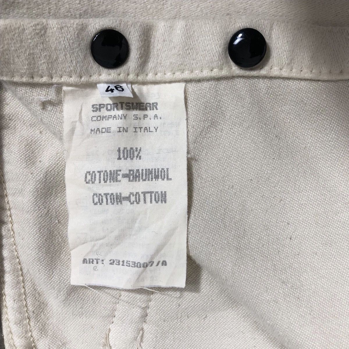 Massimo Osti Vintage Stone Island Marina Casual Pants Size US 31 - 9 Thumbnail