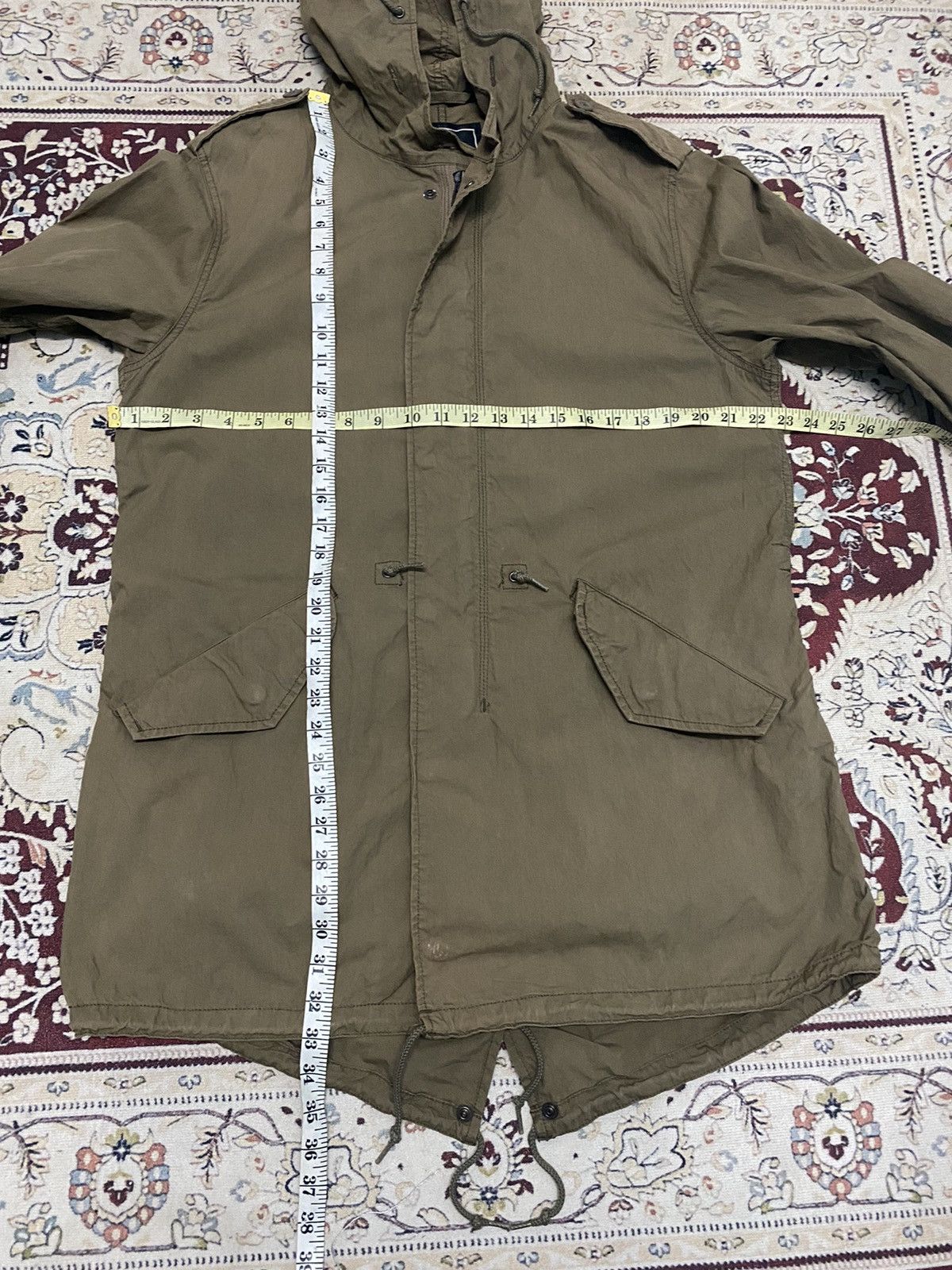 Alpha Industries × Vintage Vintage Alpha industrial parka fishtail jacket Size US L / EU 52-54 / 3 - 23 Thumbnail