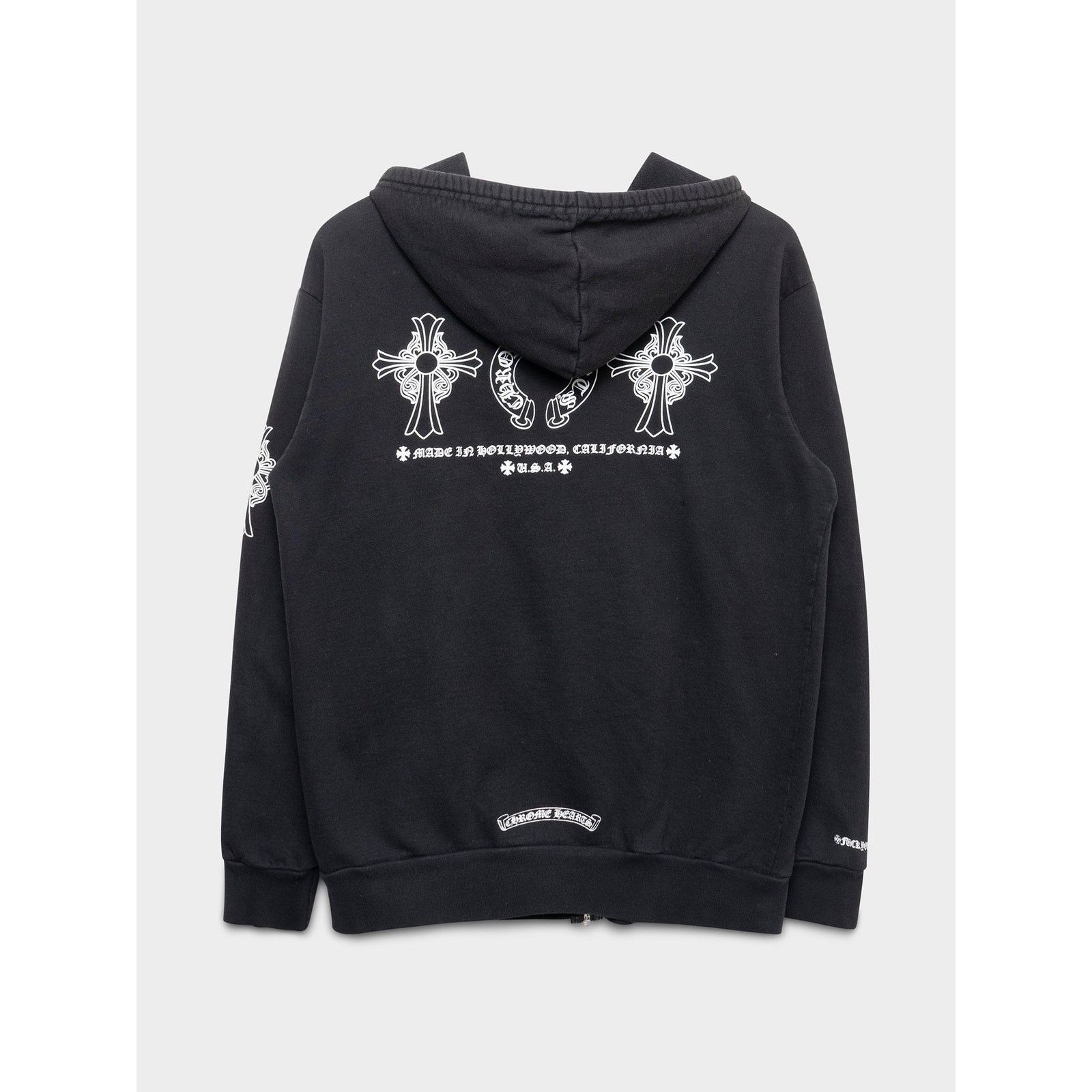 Chrome Hearts Horseshoe & Cross Zip-Up Hoodie Size US L / EU 52-54 / 3 - 2 Thumbnail