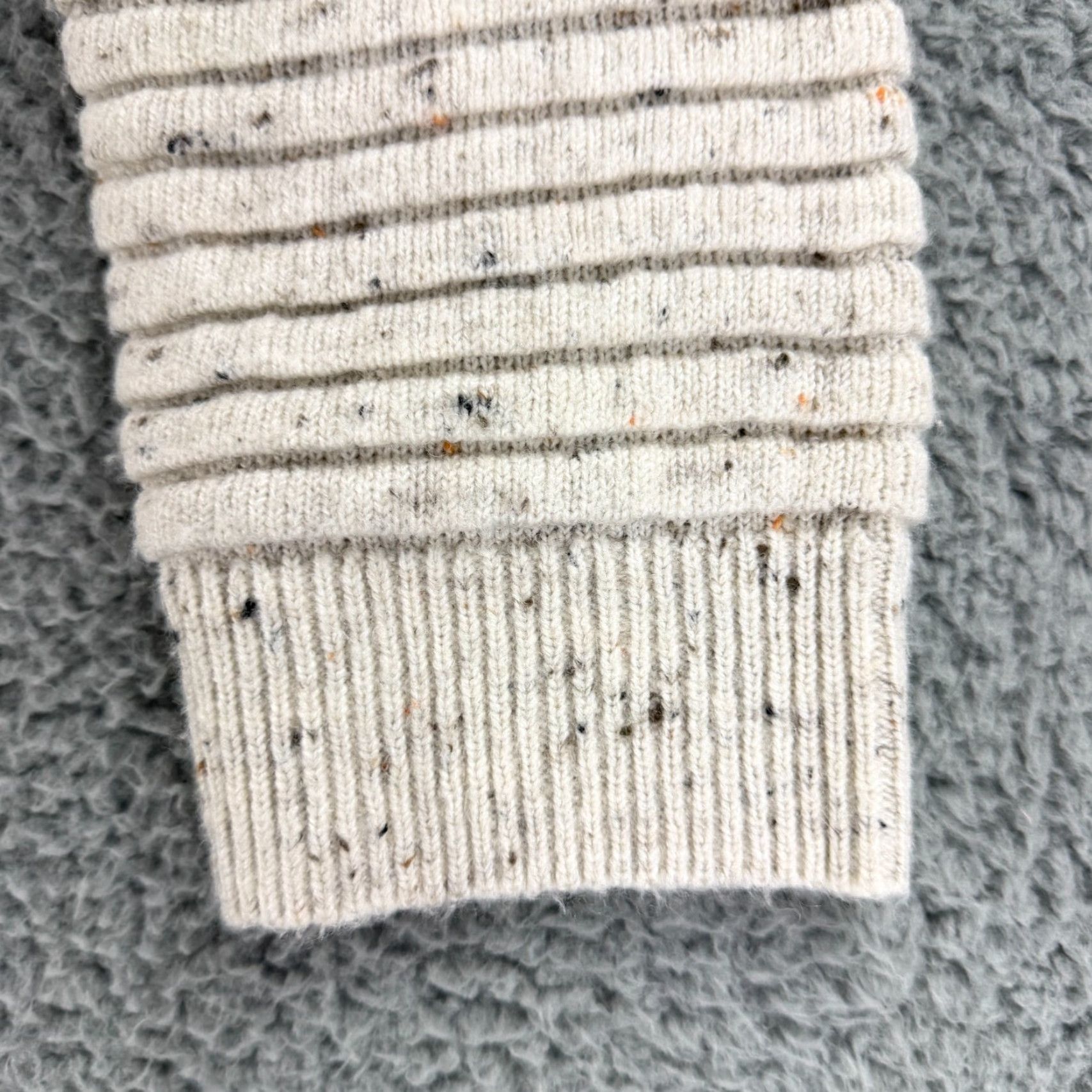 Madewell Madewell Sweater Womens Medium Ivory Pullover Long Sleeve Knit Casual Crew Neck Size M / US 6-8 / IT 42-44 - 7 Thumbnail