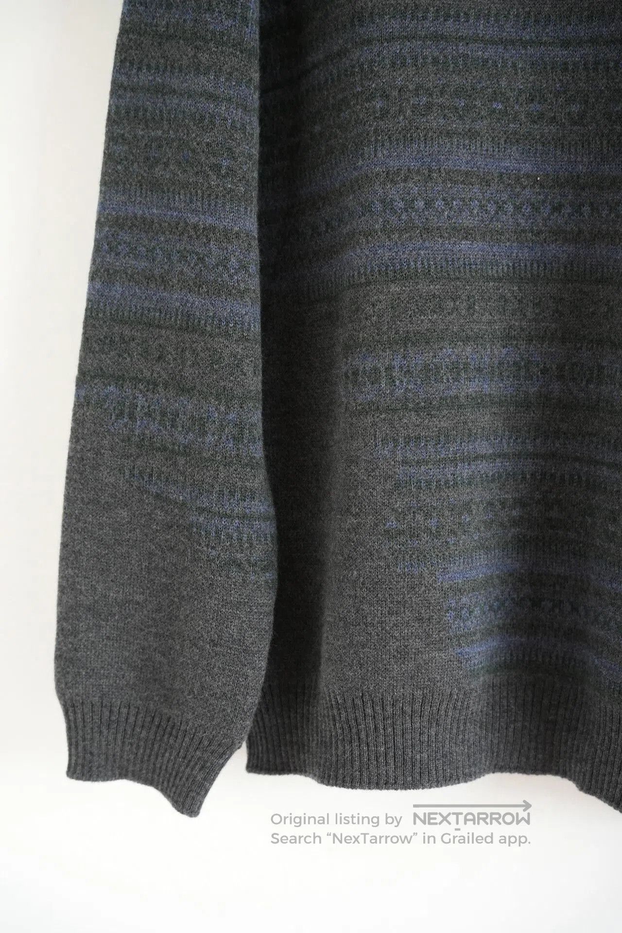 Yohji Yamamoto yohji yamamoto striped turtleneck sweater. Size US L / EU 52-54 / 3 - 5 Thumbnail