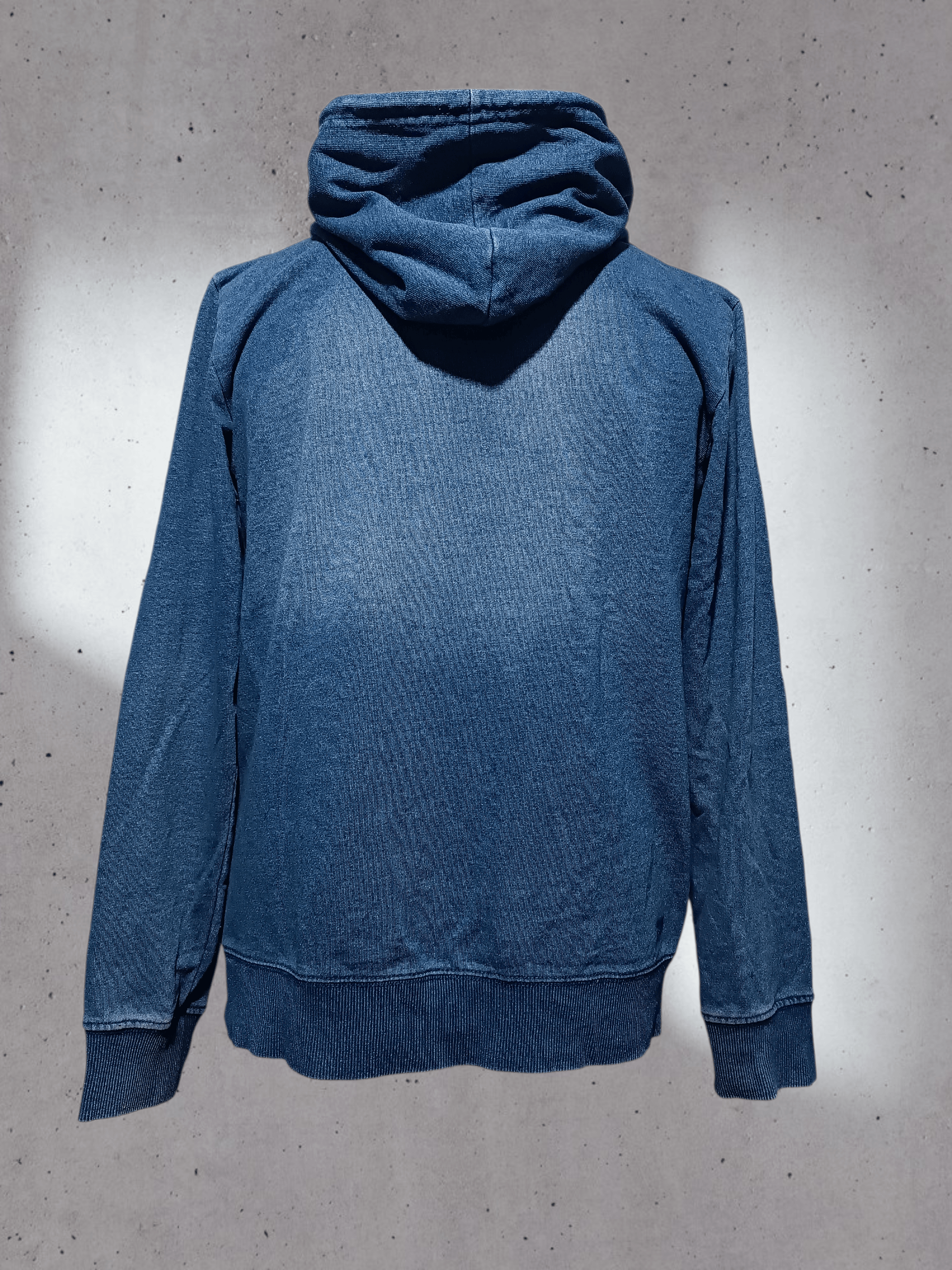 Japanese Brand Vintage Indigo Wash American Flag Zip Hoodie Size US M / EU 48-50 / 2 - 5 Thumbnail
