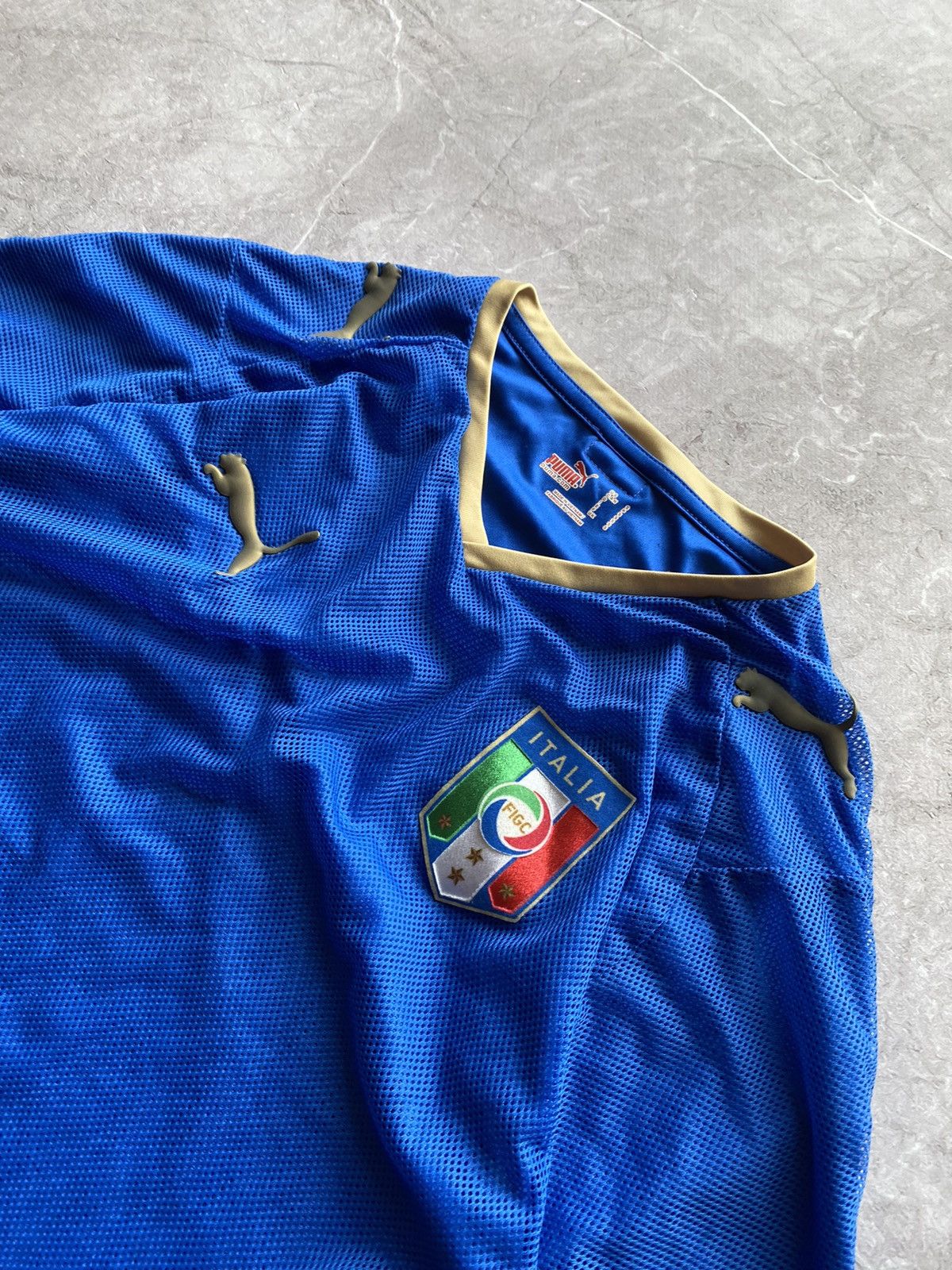 Puma Puma Italy National Team 2007-09 Home Football Soccer Jersey Size US S / EU 44-46 / 1 - 4 Thumbnail