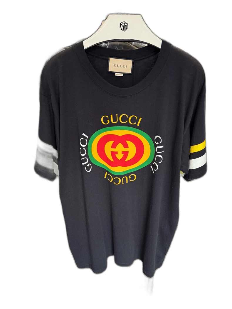 Gucci Gucci Logo Print Short Sleeve T-Shirt Size US XL / EU 56 / 4 - 1 Thumbnail