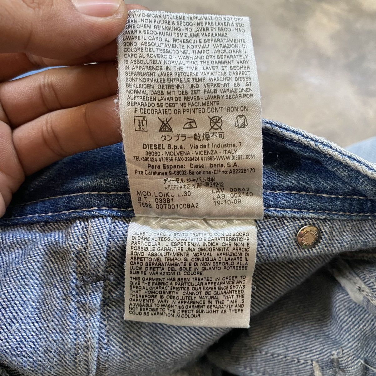 Diesel Diesel Fatigue Ripped Jeans Size US 30 / EU 46 - 23 Thumbnail