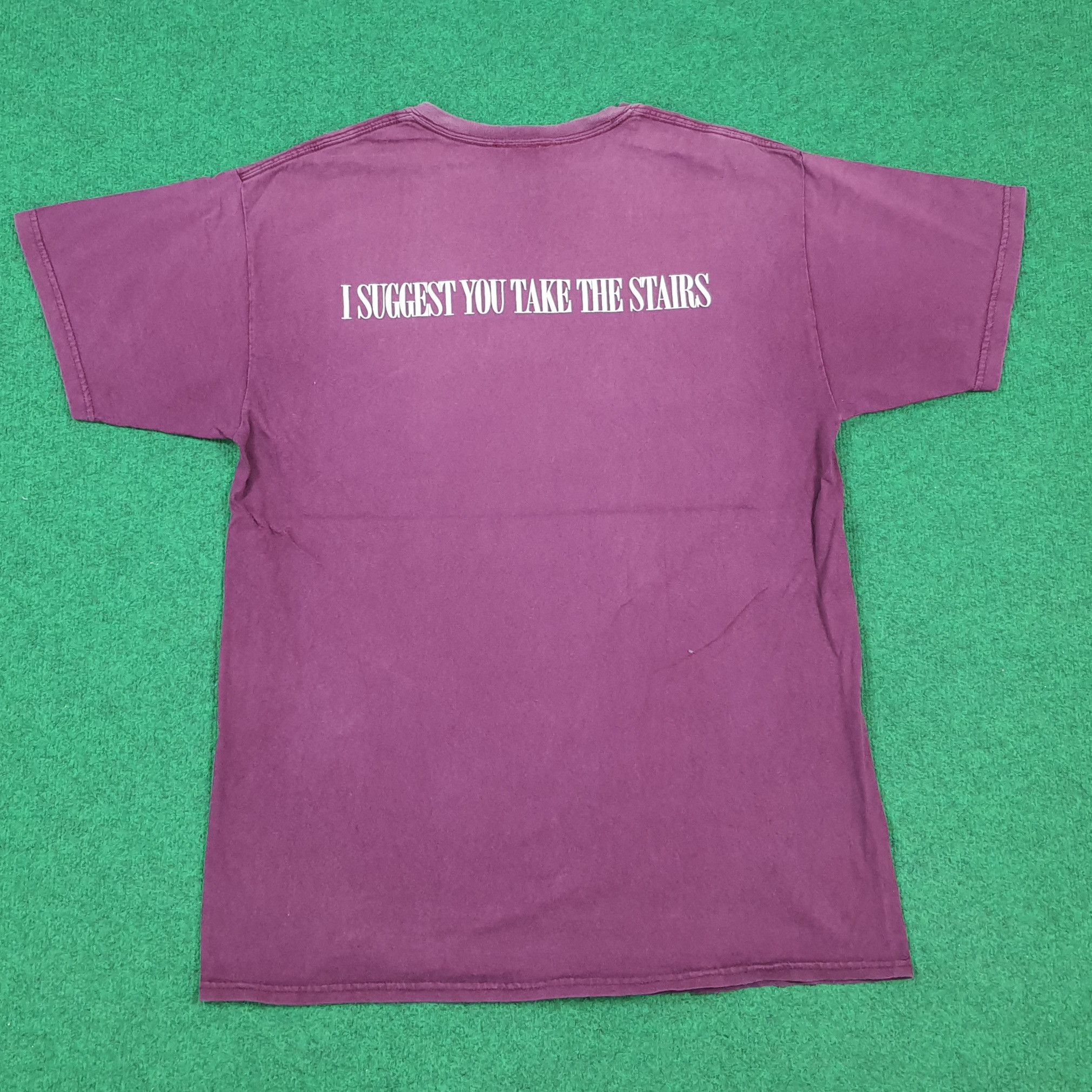 Disney Vintage Disney Mickey Mouse Elevator Tshirt C294N65 Size US L / EU 52-54 / 3 - 3 Thumbnail