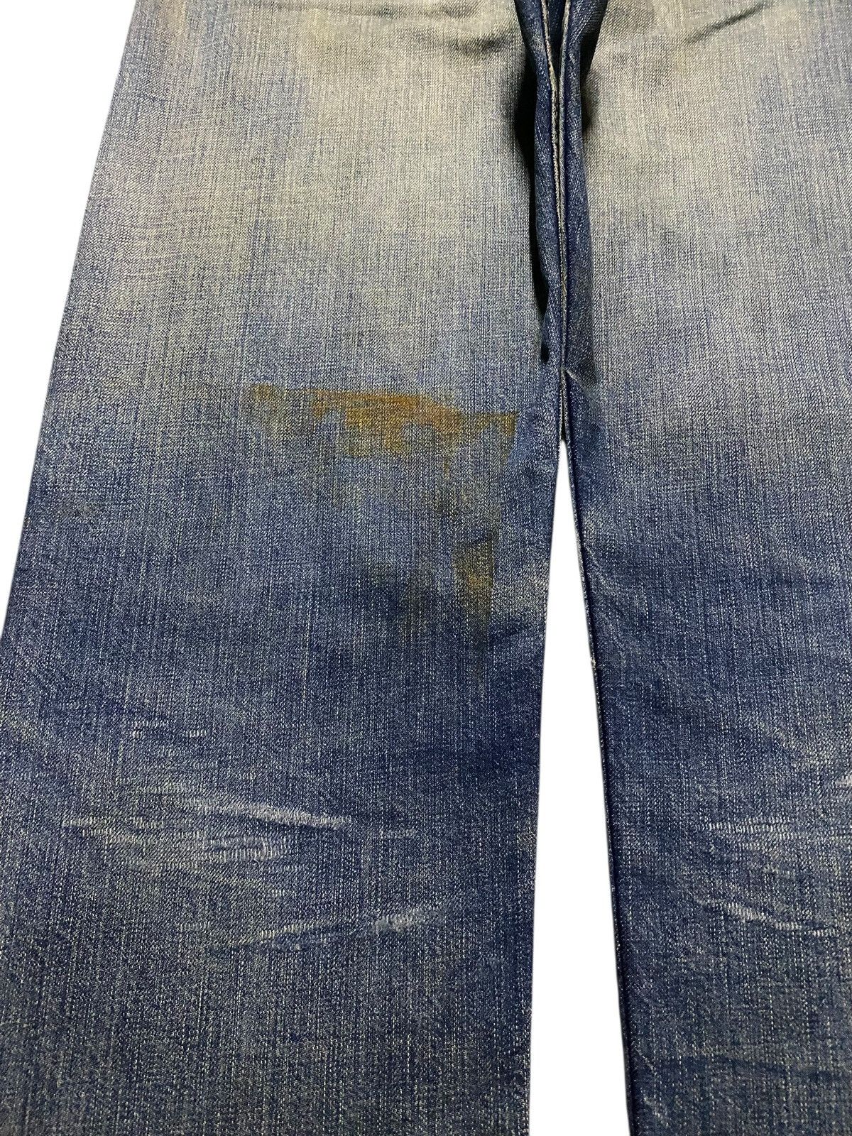 Levi's Vintage Levis 501 Mud Wash Distressed Loose Jeans Size US 30 / EU 46 - 9 Thumbnail