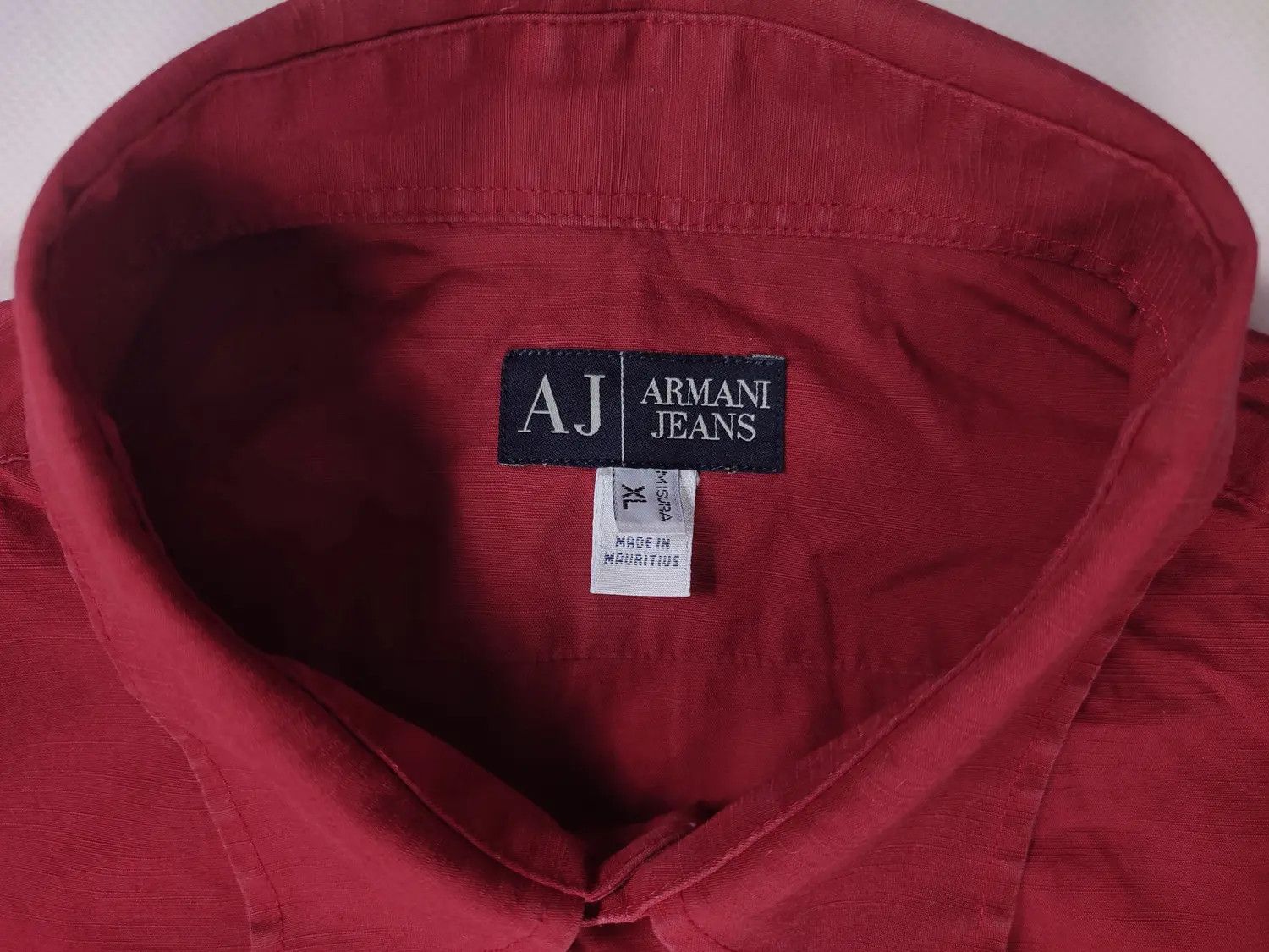Armani × Vintage ARMANI vintage shirt Size US XL / EU 56 / 4 - 10 Thumbnail