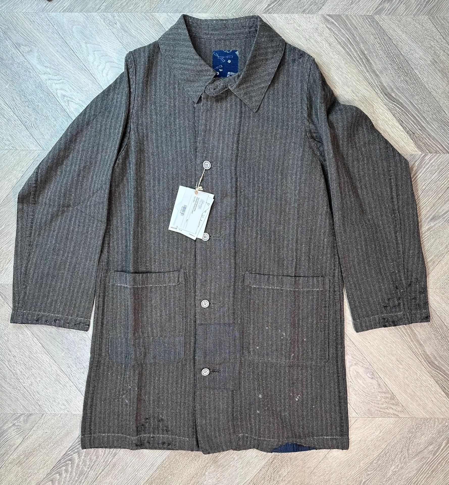 Visvim visvim 21ss ict monkey crash hb distressed spatter Size US S / EU 44-46 / 1 - 1 Thumbnail
