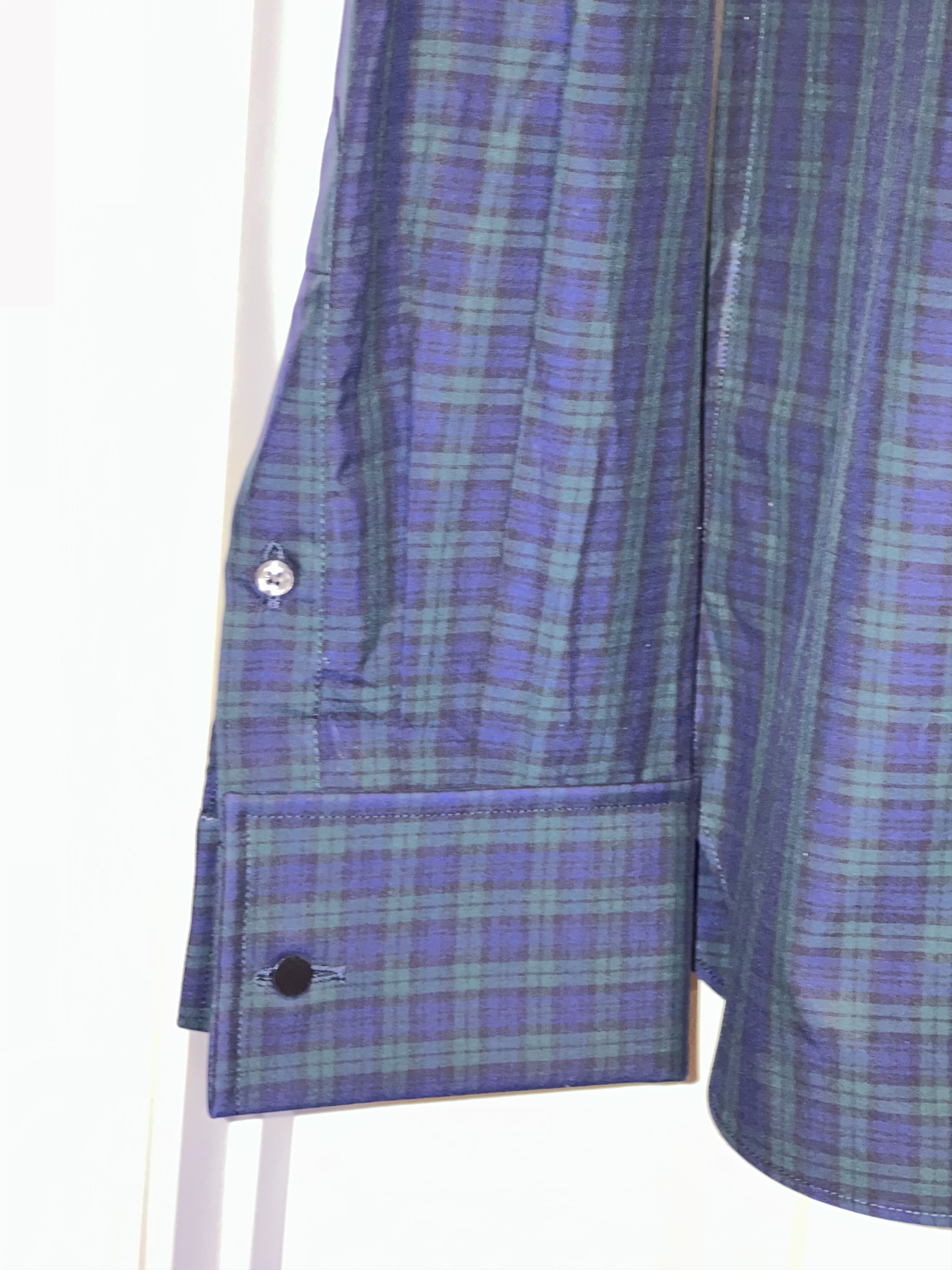 Ralph Lauren Purple Label RALPH LAUREN P-LABEL Cotton Poplin Tartan Shirt $495 16.5 Size US XL / EU 56 / 4 - 3 Thumbnail
