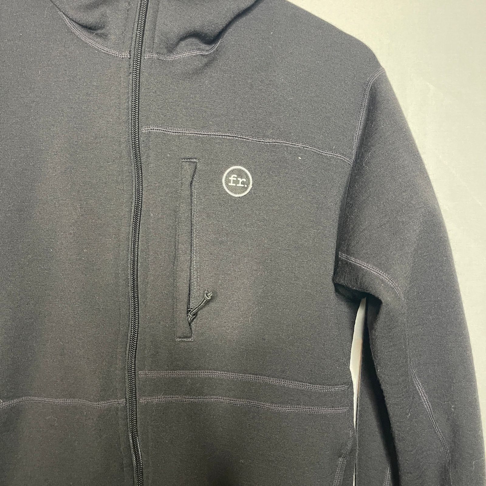 Other Foreign Rider Co. Black Full zip MERINO HOODED JACKET 1 US S Size US S / EU 44-46 / 1 - 5 Thumbnail