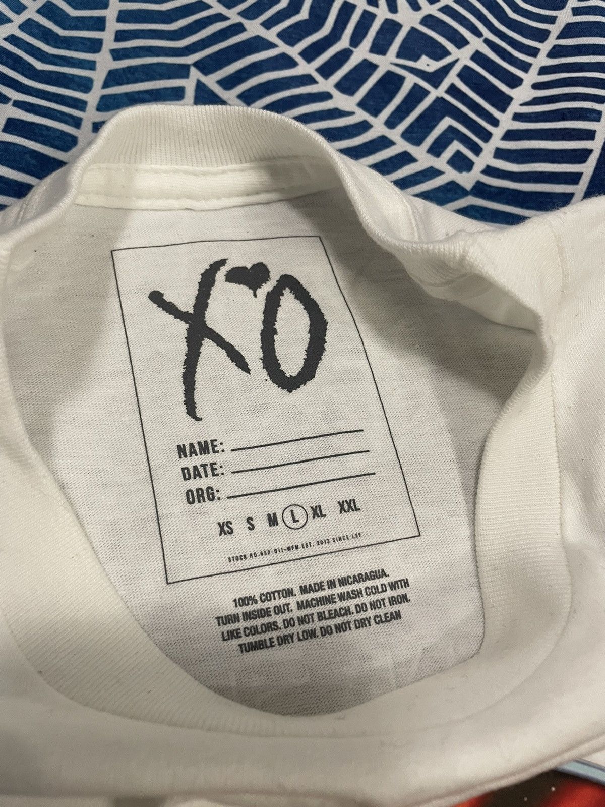 The Weeknd The Weeknd After Hours Till Dawn Tour 2022 Size US L / EU 52-54 / 3 - 4 Thumbnail