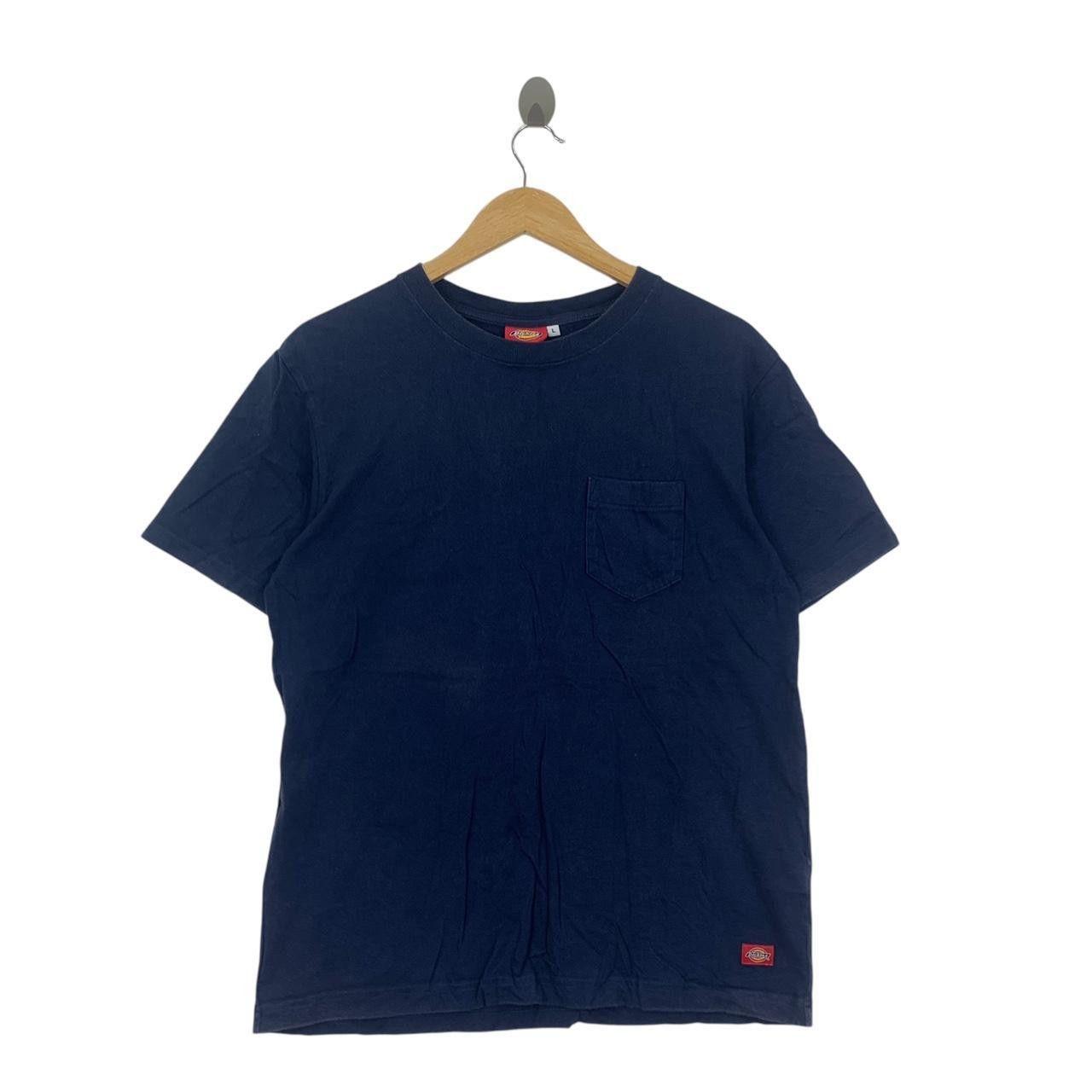 Dickies Vintage DICKIES USA Natural Dye Indigo Pocket Tee Shirt Top Size US L / EU 52-54 / 3 - 1 Thumbnail