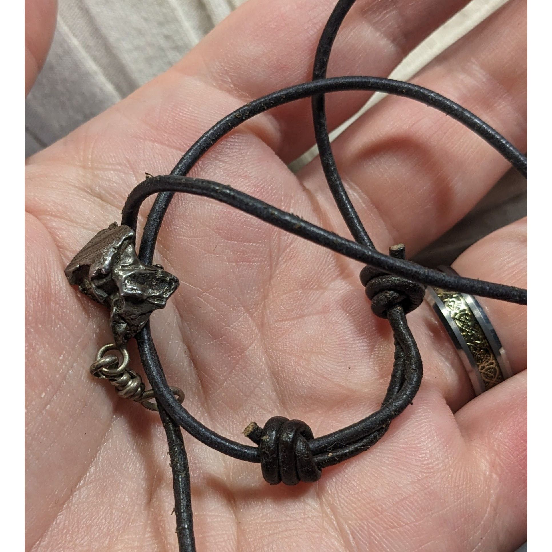 Other Unique Abstract Meteorite Chip Pendant Necklace Size ONE SIZE - 5 Thumbnail