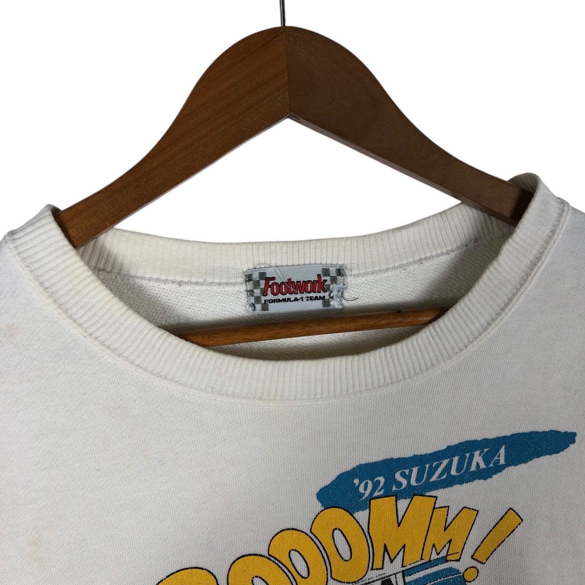 Formula 1 × Honda × Japanese Brand Footwork Formula 1 Team 1992 Suzuka Sweatshirt Size US M / EU 48-50 / 2 - 4 Thumbnail