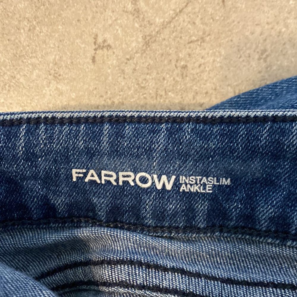 DL1961 DL1961 28 Farrow Instaslim Ankle Skinny Denim Distressed Je Size 28" / US 6 / IT 42 - 6 Thumbnail