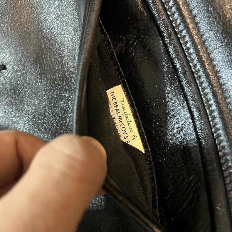 The Real McCoy's The Real McCoys Dispatcher Horsehide Leather Jacket Non-Dy Size US M / EU 48-50 / 2 - 7 Thumbnail