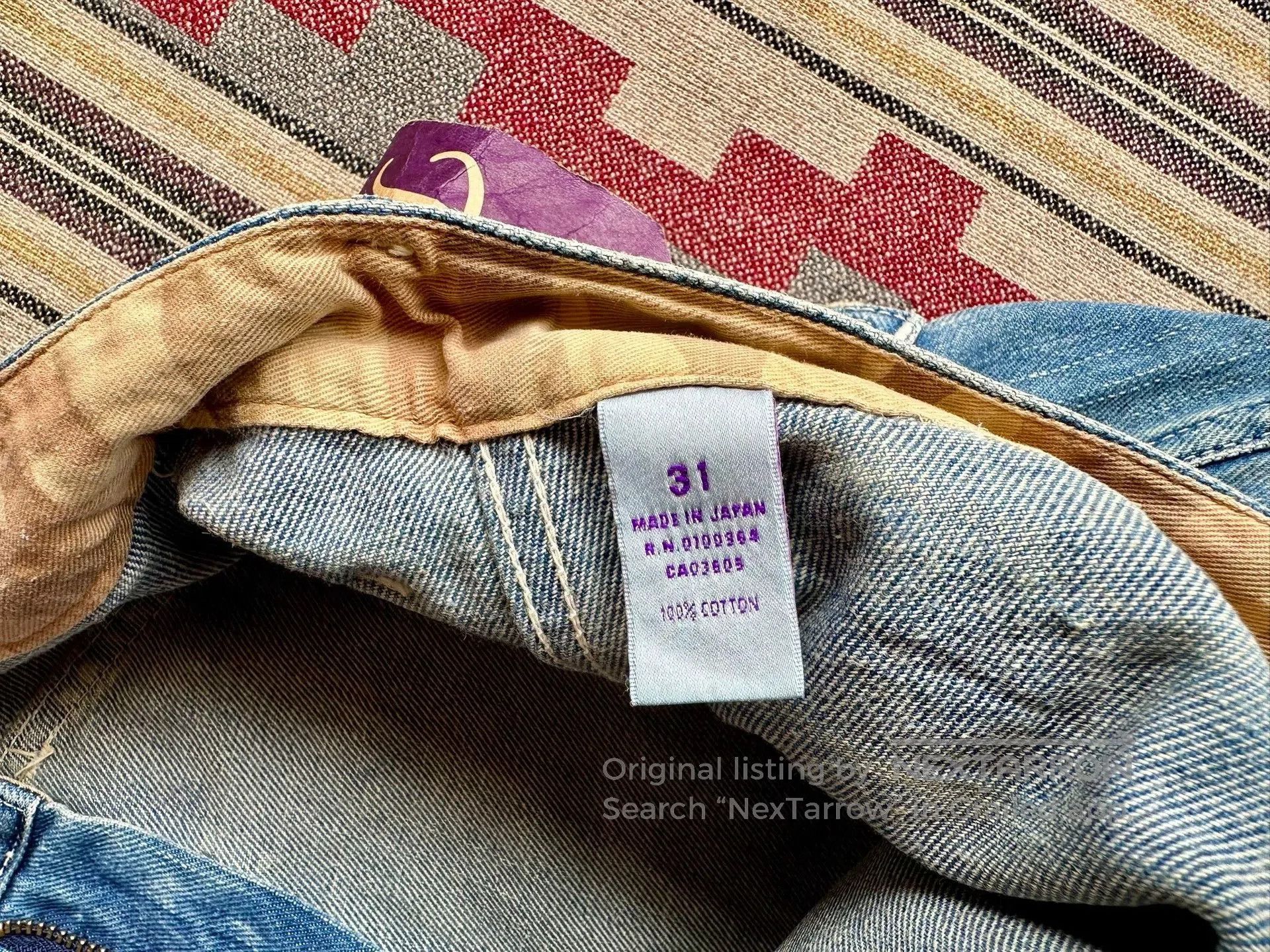 Prps Prps P33P12 Vintage Distressed Jeans. Size US 31 - 8 Thumbnail
